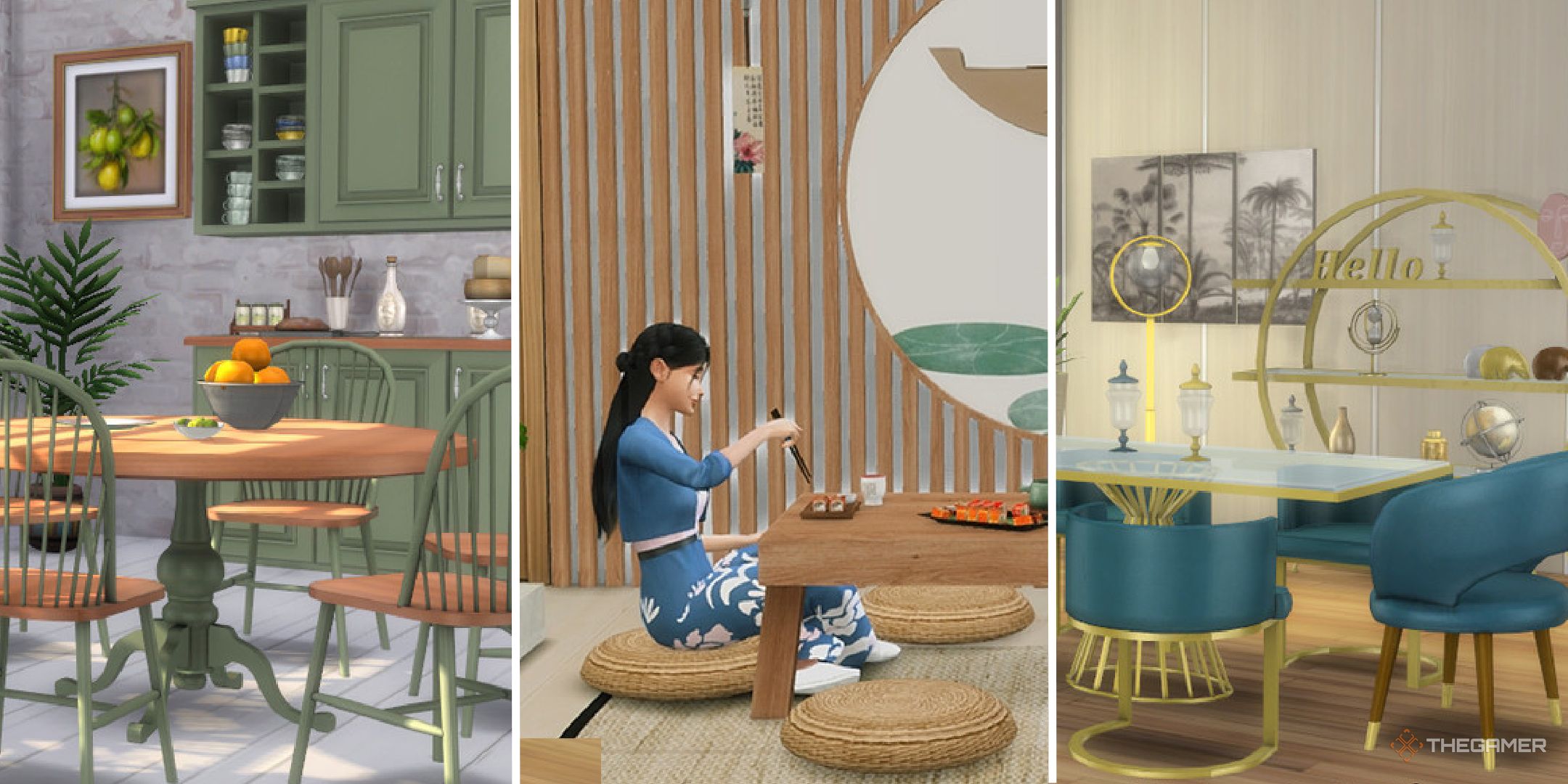 The Sims 4: Best Custom Content For Dining Rooms