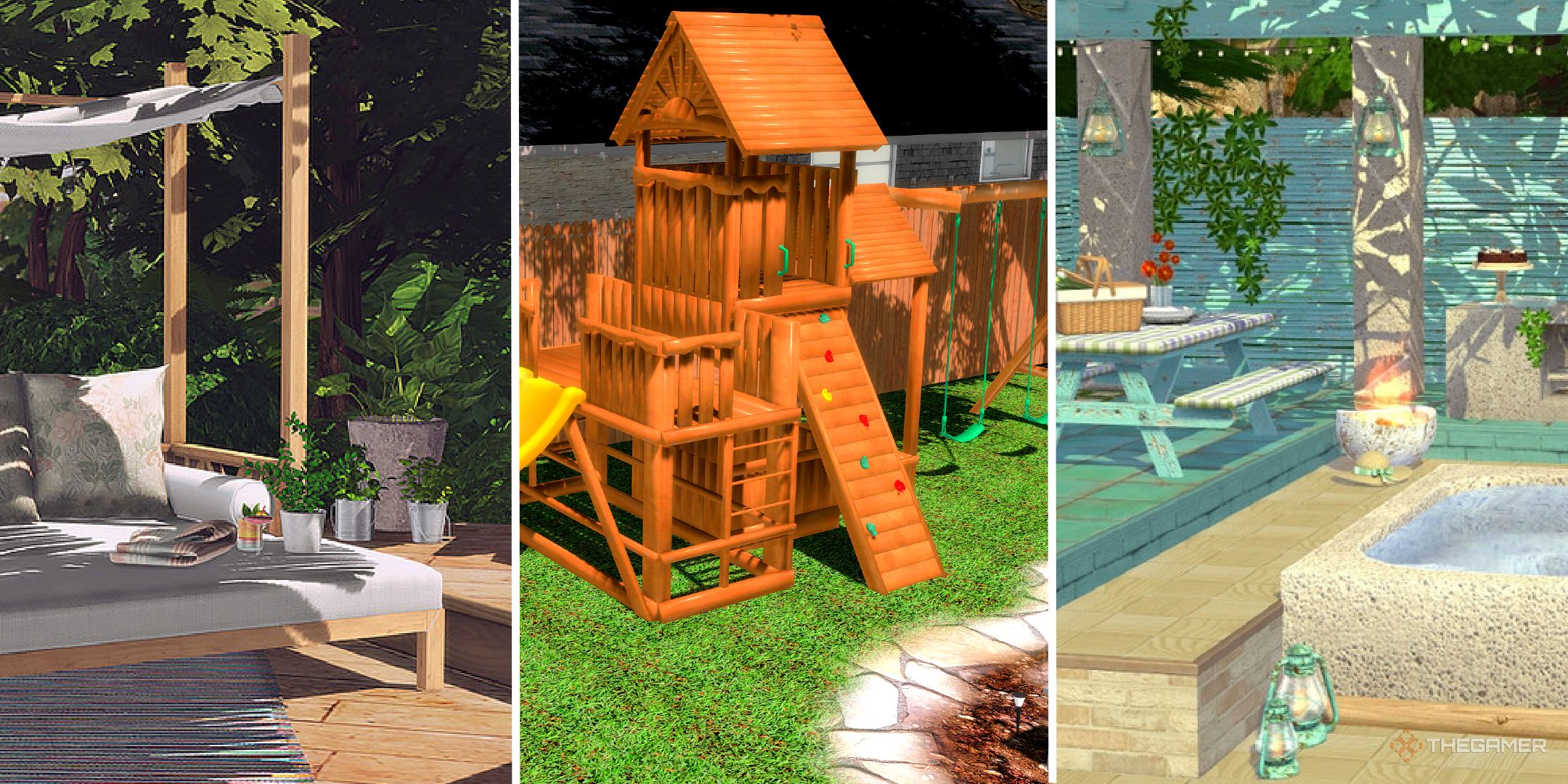 The Sims 4: Best Custom Content For Backyards