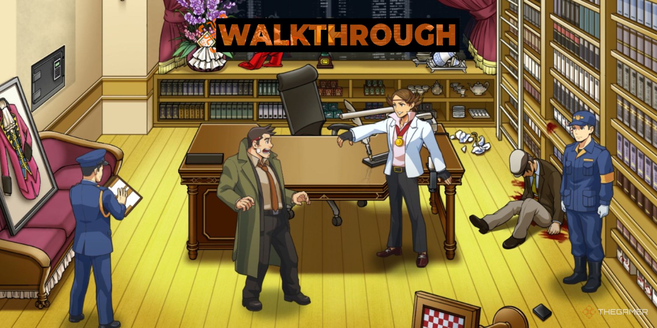 Ace Attorney Investigations: Turnabout Visitor Walkthrough