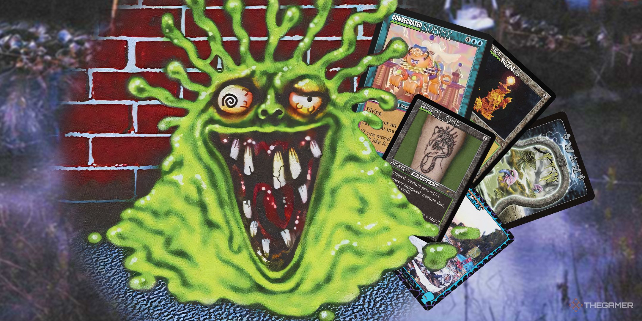 Magic: The Gathering's Brain Dead Secret Lair Features Tattoos, Junkyards, And Big Money Cards
