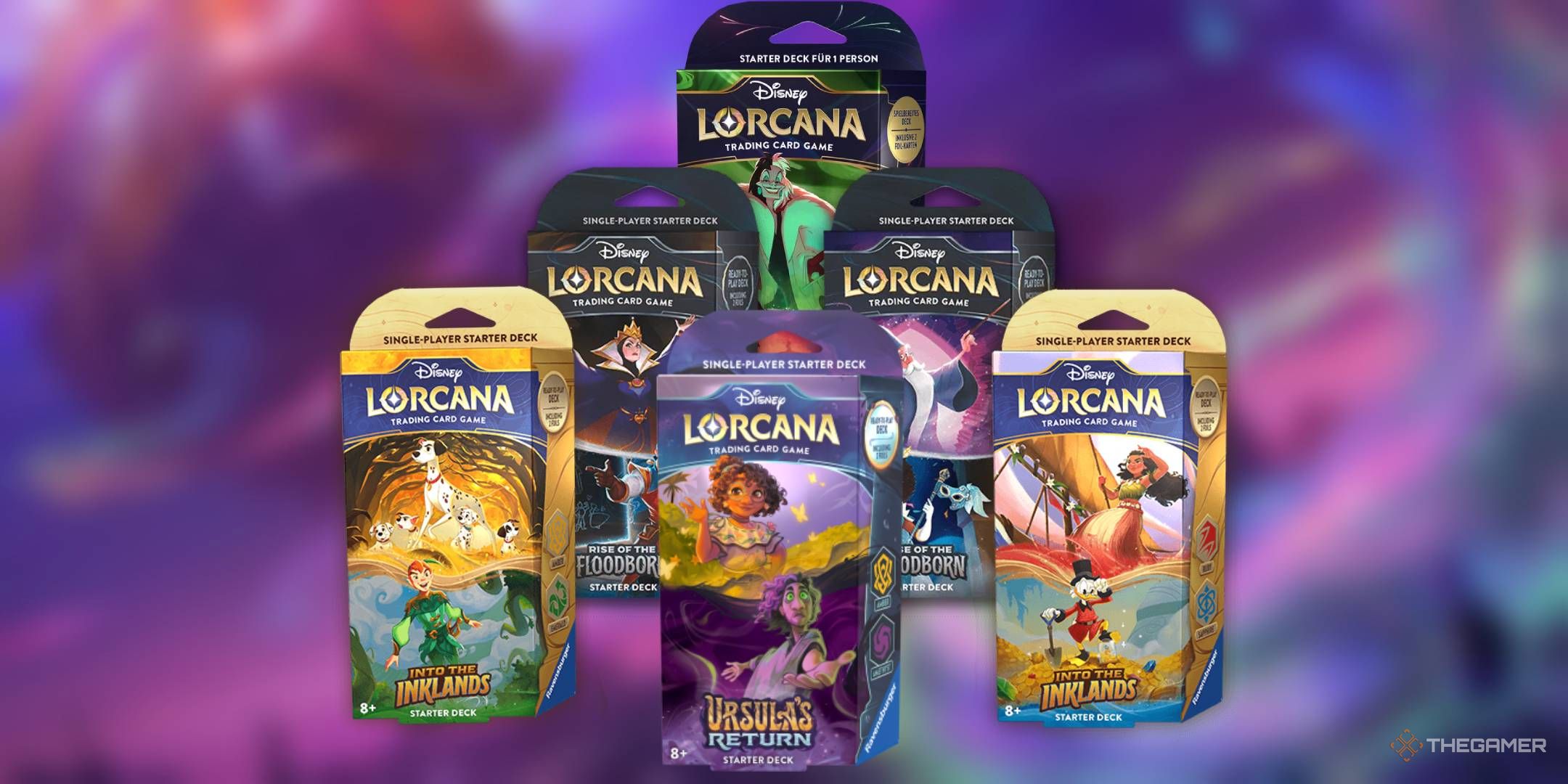 Disney Lorcana: Complete Starter Deck Deck Lists