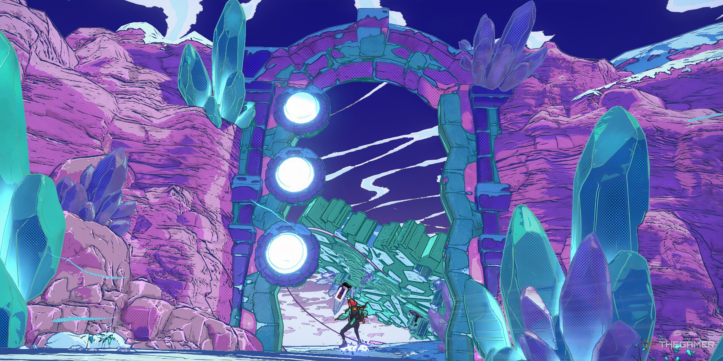 Dungeons Of Hinterberg: Snowflake Slalom Walkthrough