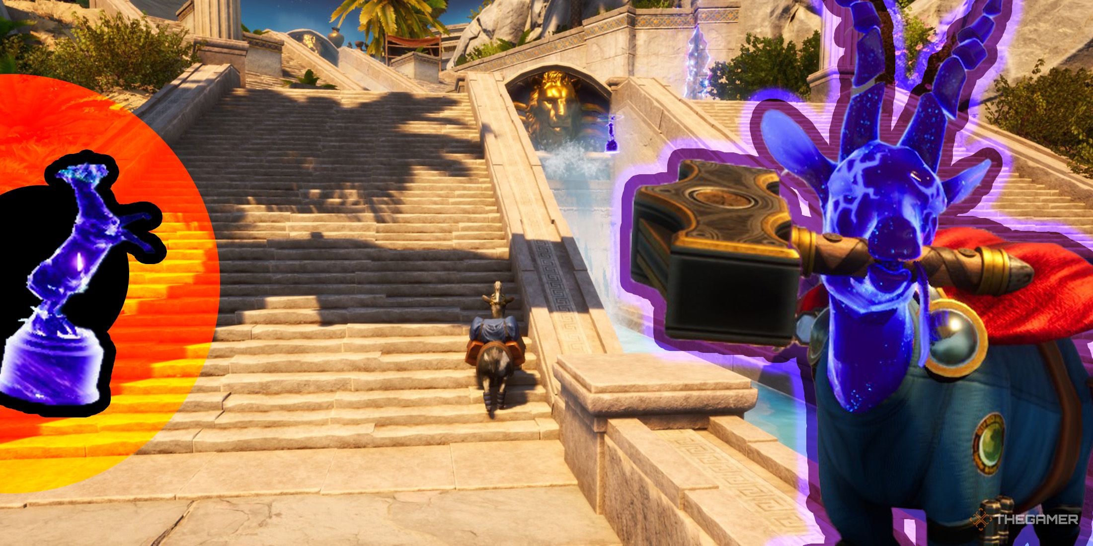 Goat Simulator 3: Multiverse Of Nonsense - Mount Olympus Trinket Location Guide