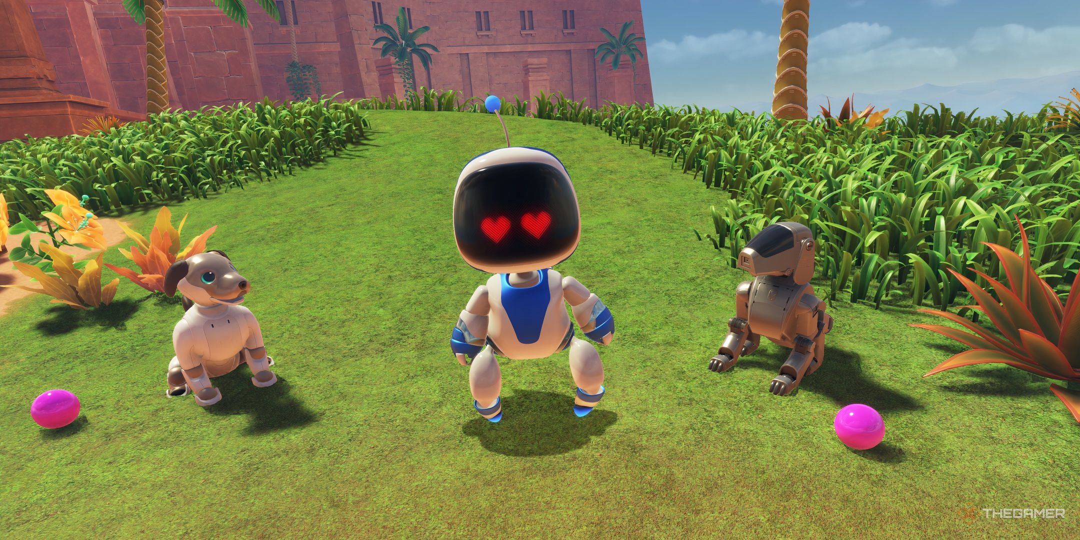 Astro Bot Lets You Pet The Sony Aibo