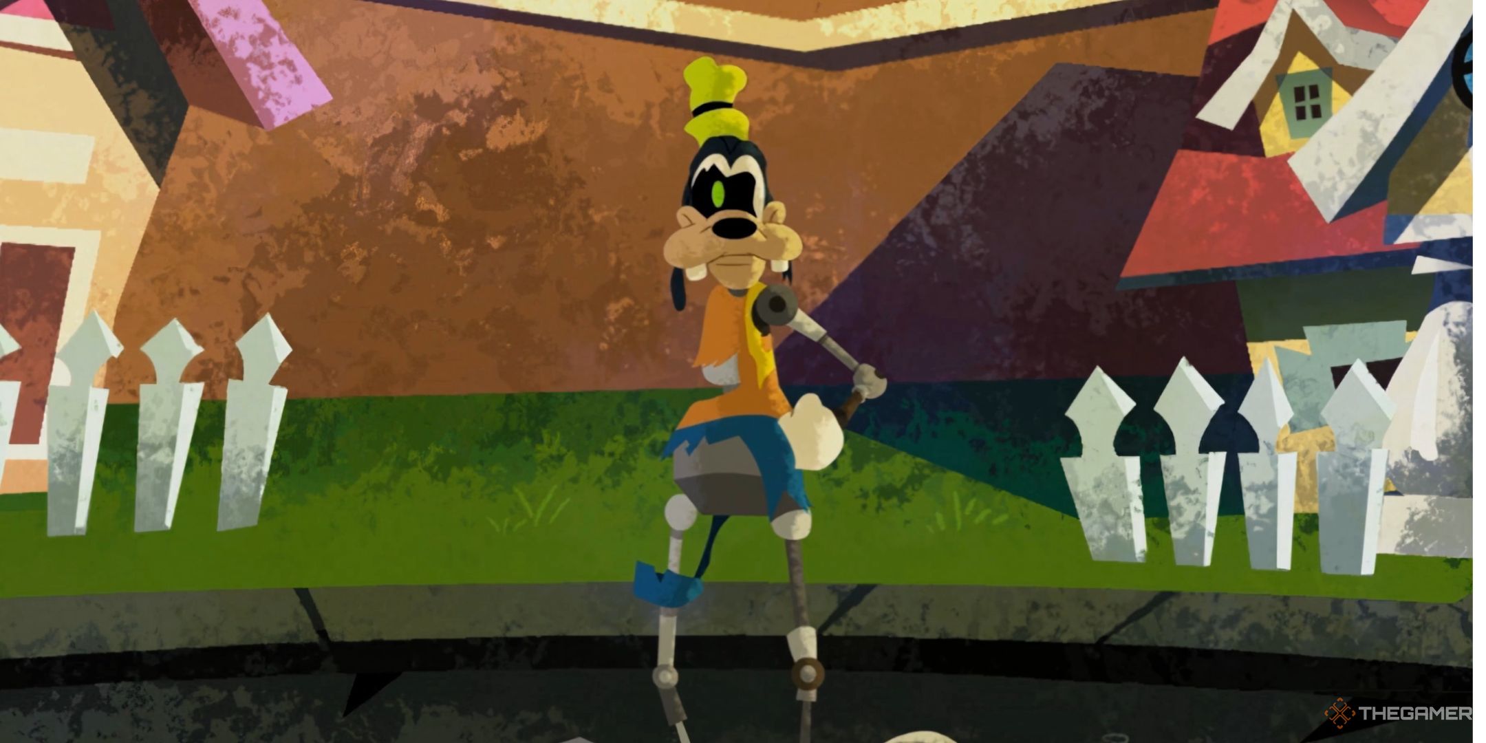 Disney Epic Mickey: Rebrushed - Find Goofy's Parts Quest Walkthrough