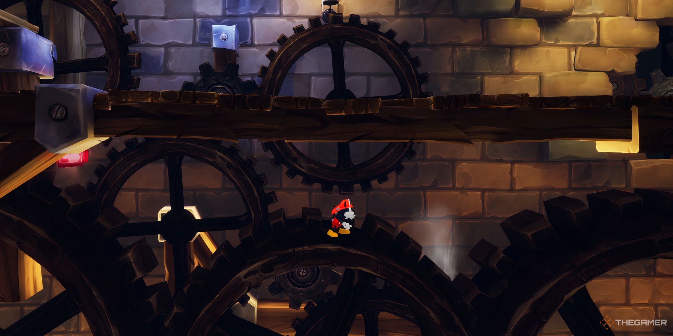 Disney Epic Mickey: Rebrushed - Clock Cleaners Side Scrolling Level Guide
