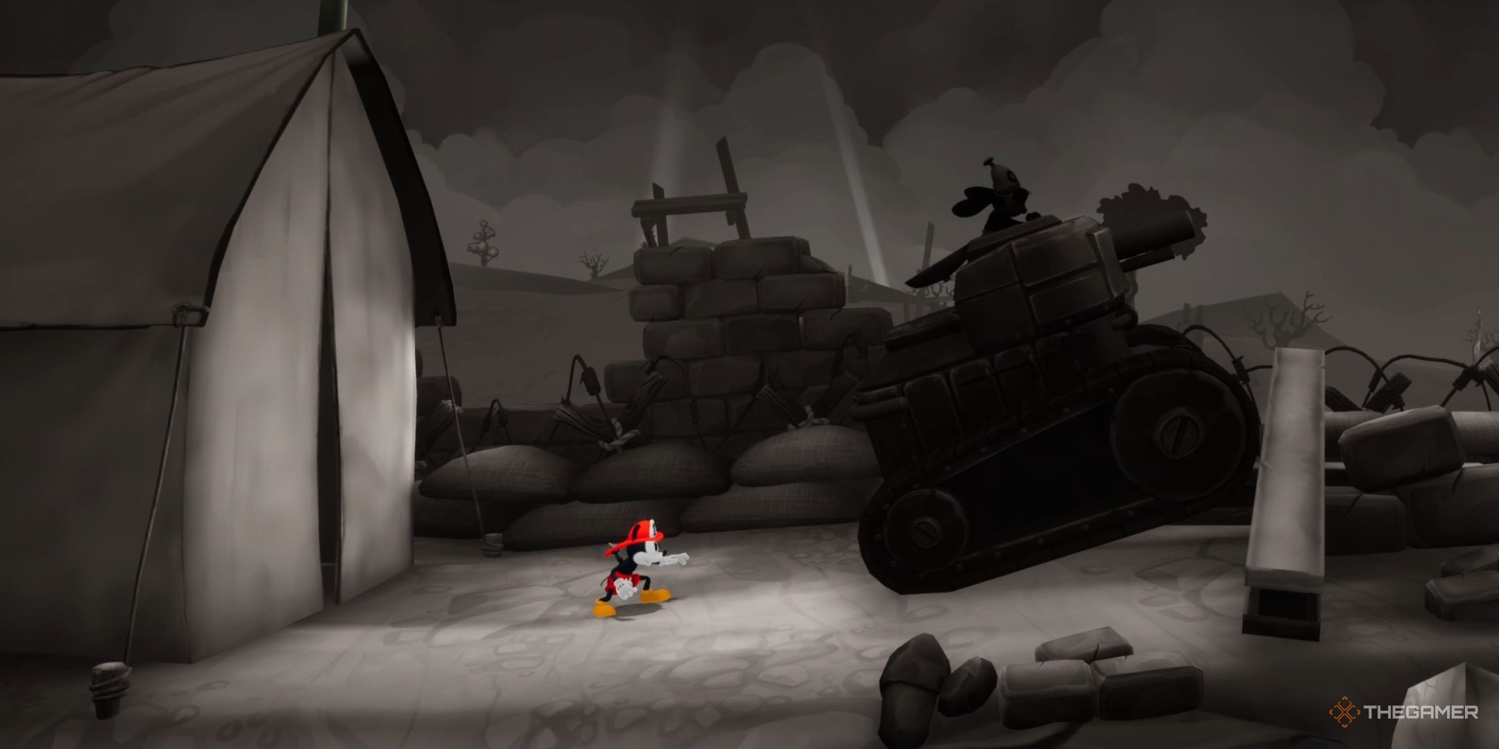 Disney Epic Mickey: Rebrushed - Great Guns Side Scrolling Level Guide