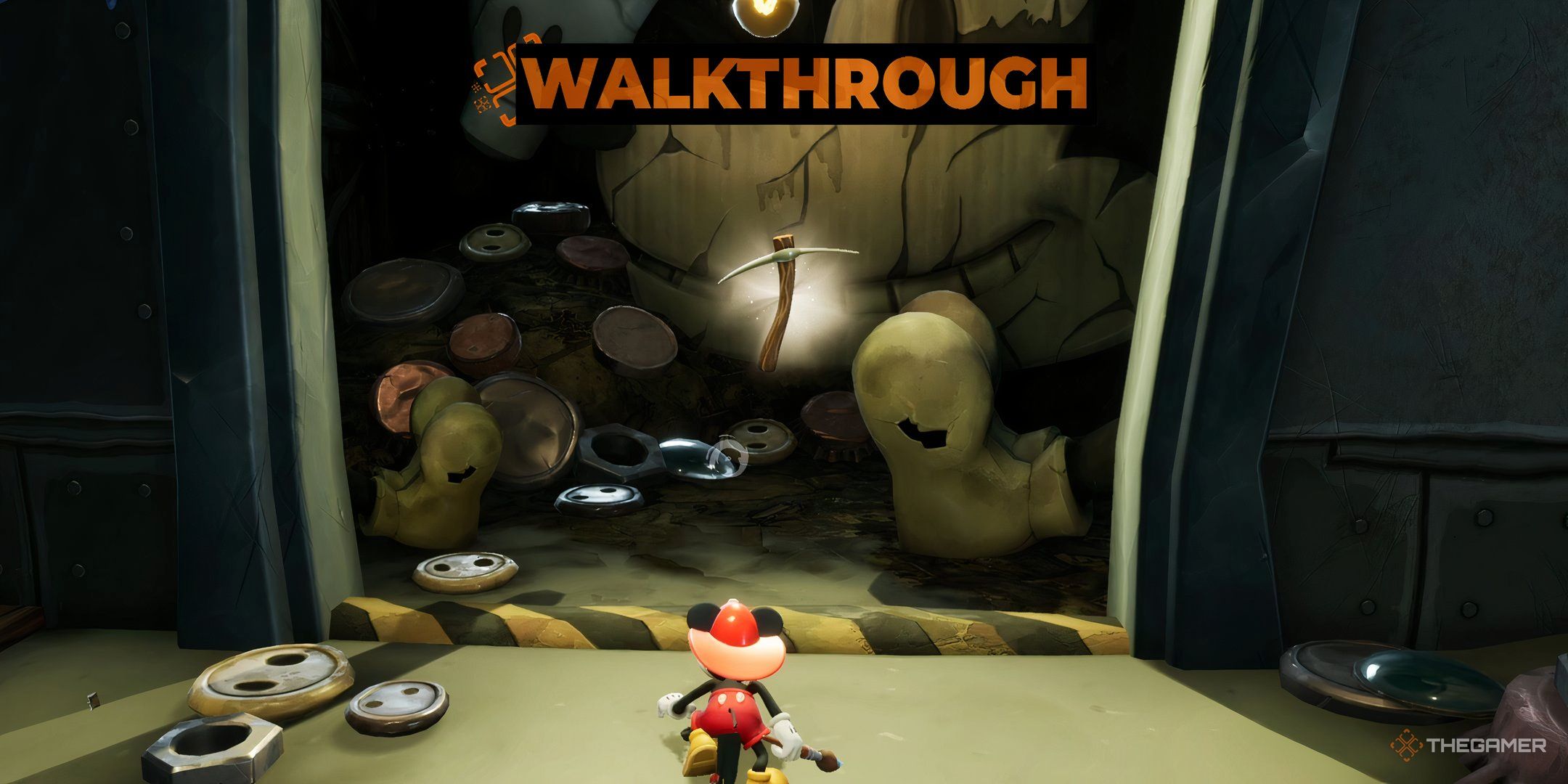 Disney Epic Mickey: Rebrushed - Gilda's Lost Axe Quest Walkthrough