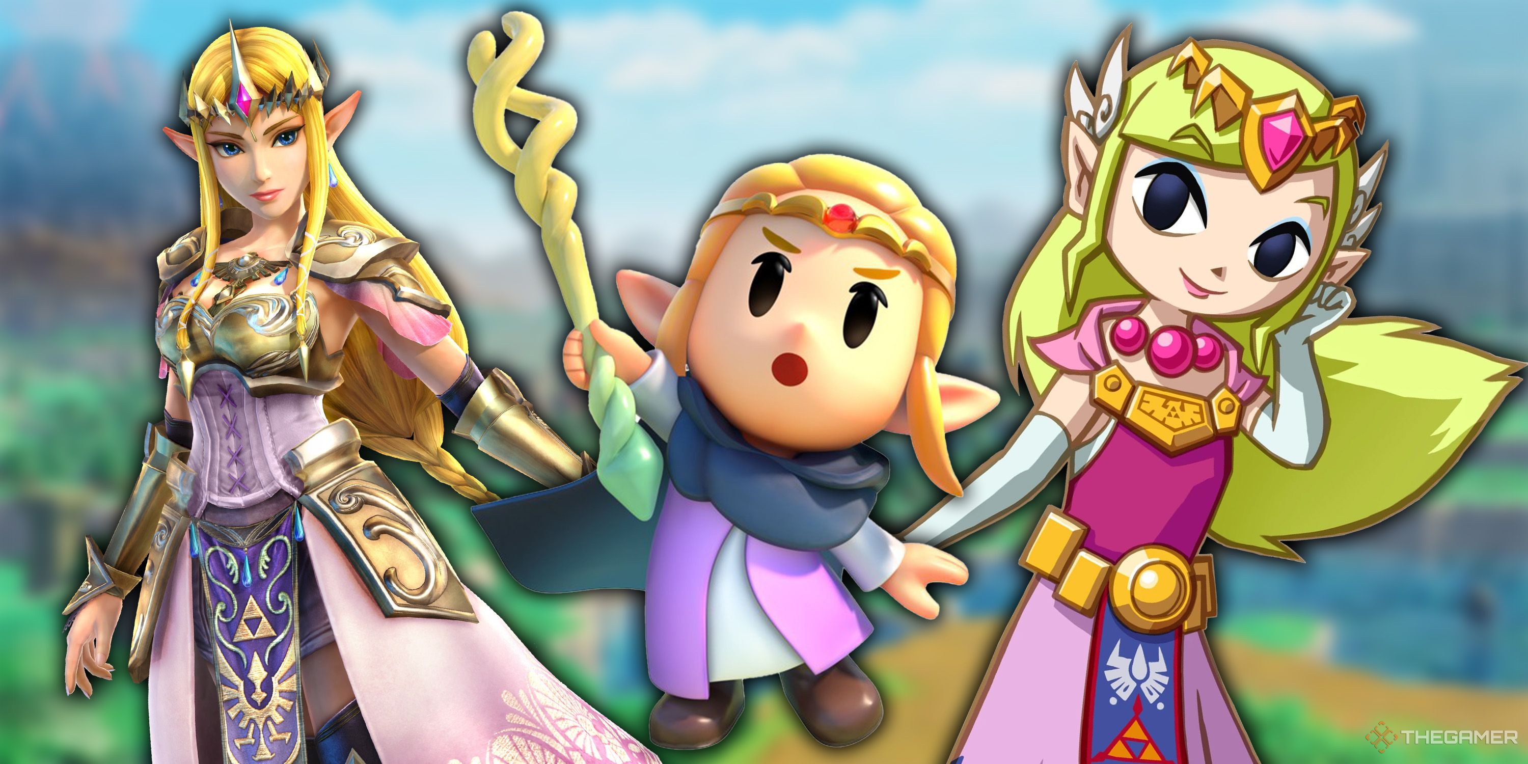 Every Game Where You Can Play As Princess Zelda