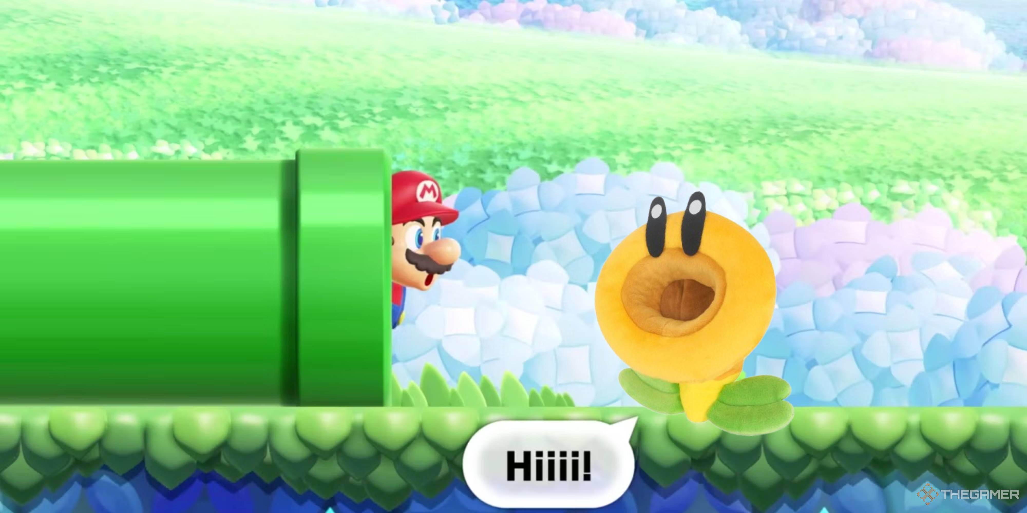 Mario Wonder's Talking Flowers Are Now Plushes And Yes, They Talk To You