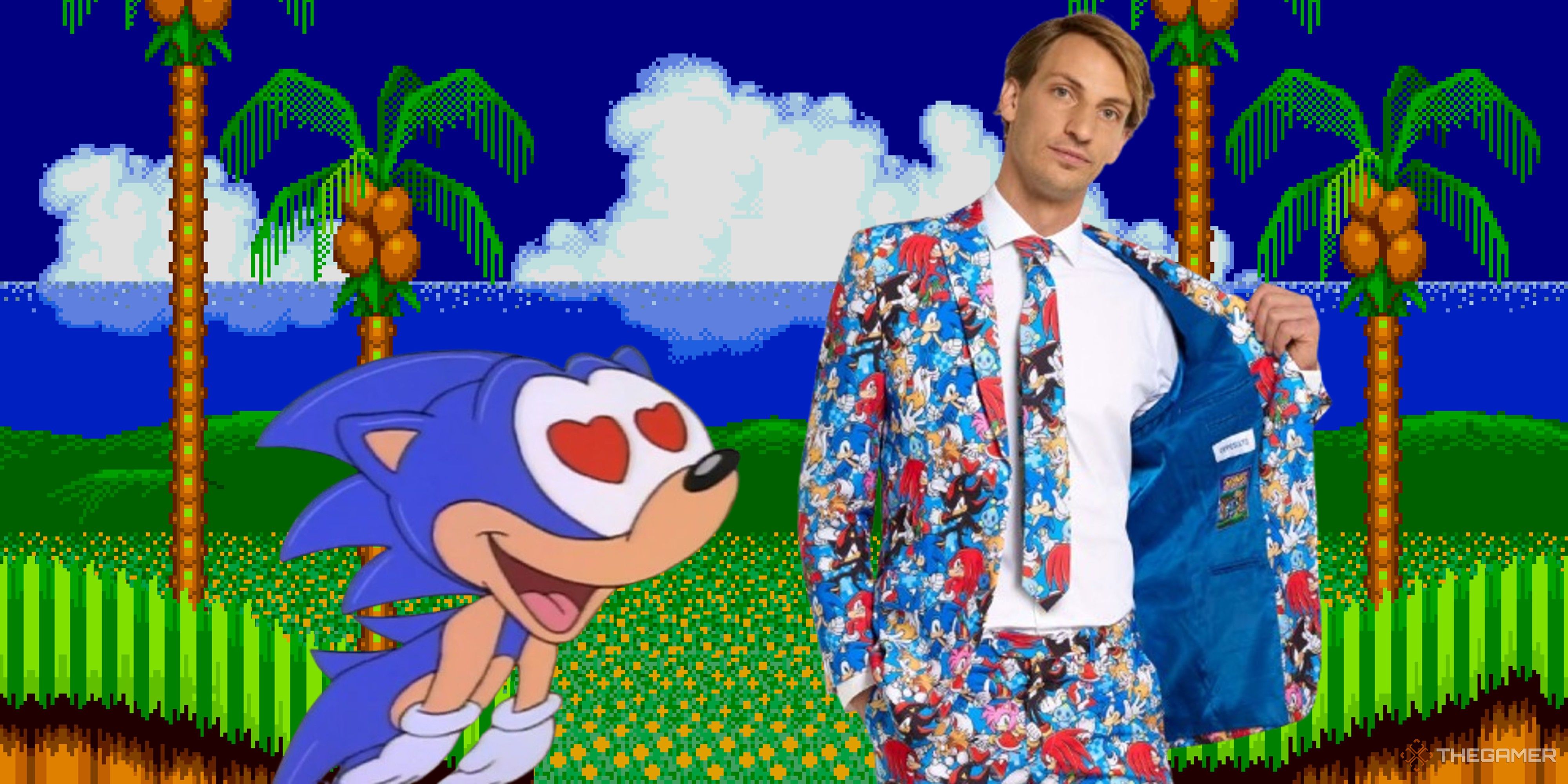 This All-Over Print Sonic Suit Is Real And Can Be Yours For $120