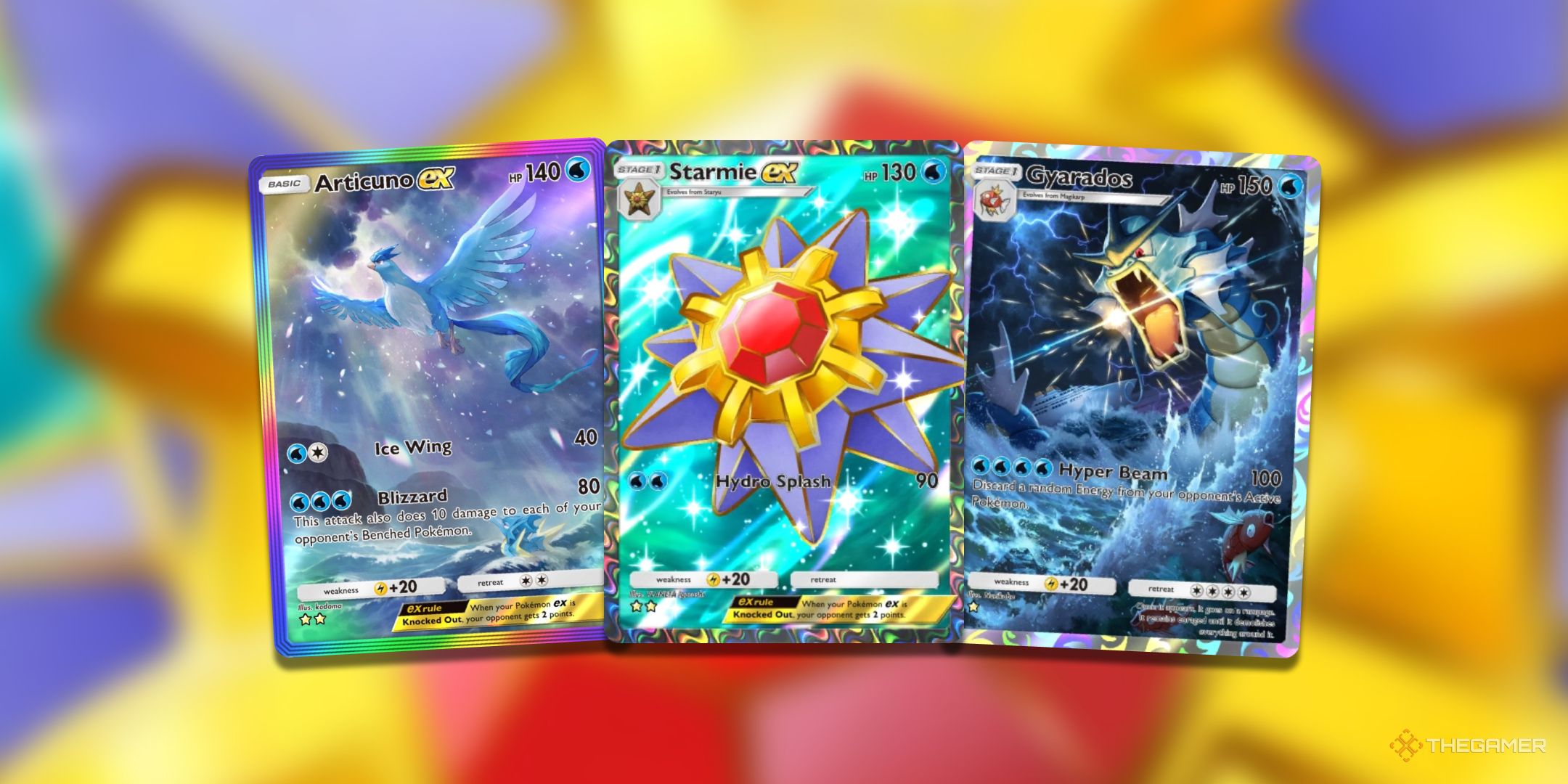 Pokemon Pocket: 10 Best Water-Type Cards