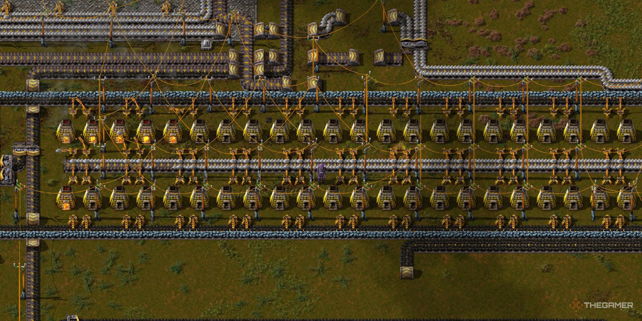 Factorio: How To Build A Smelting Setup