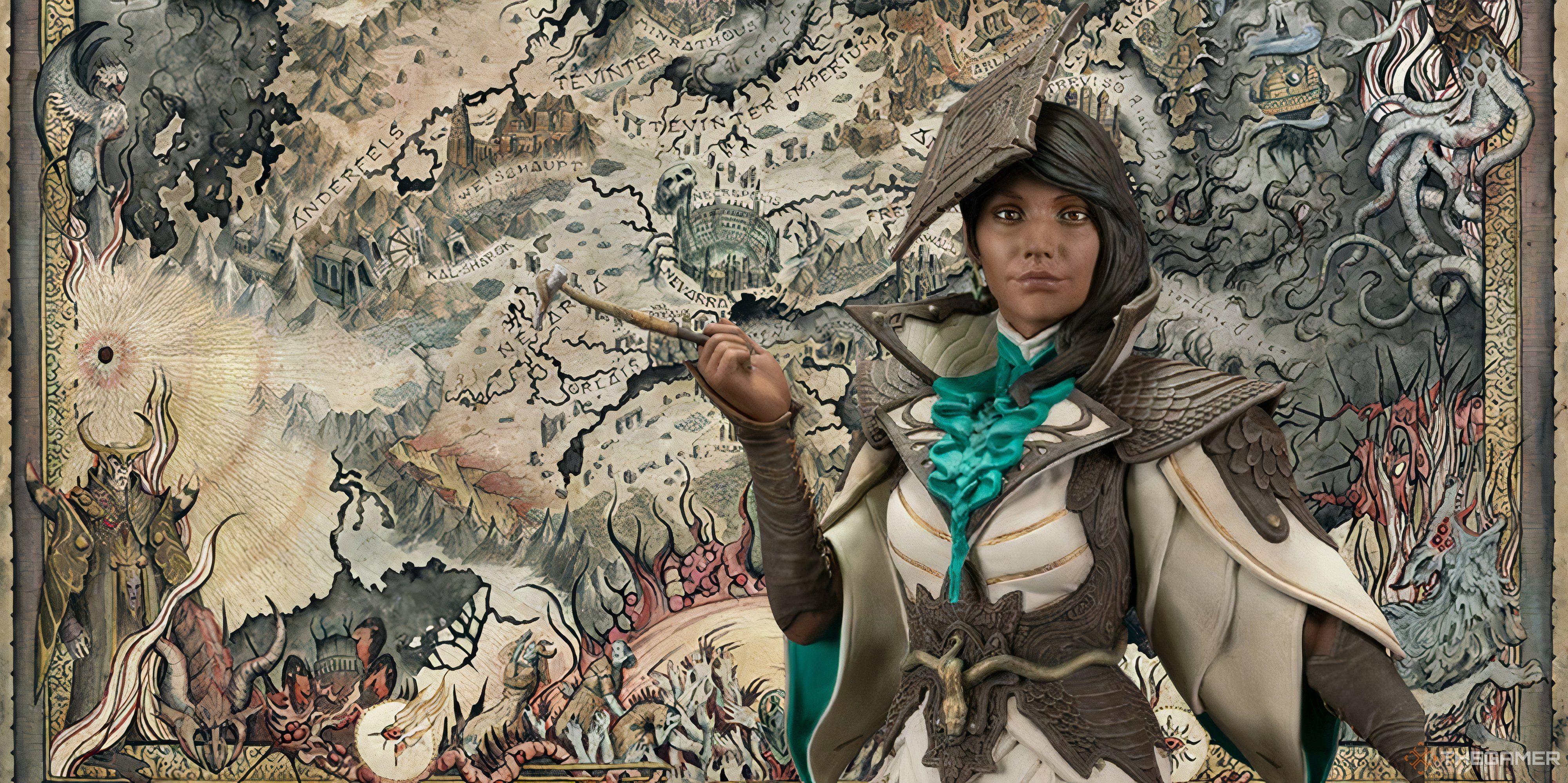 Dragon Age: The Veilguard's Neve Gallus Already Has Her Own Statue