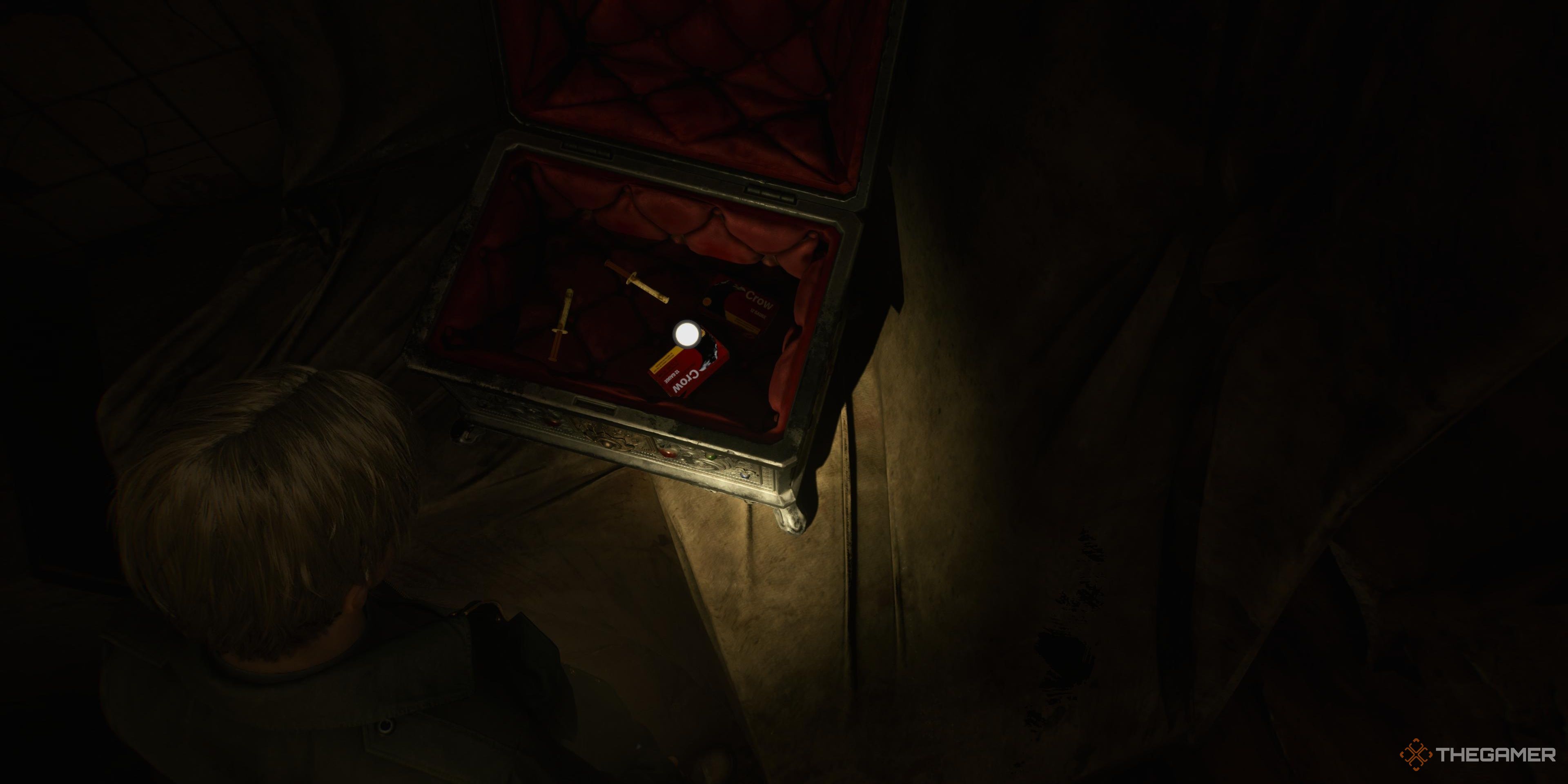 Silent Hill 2: How To Open The Quiz Show Chest In Otherworld Brookhaven Hospital