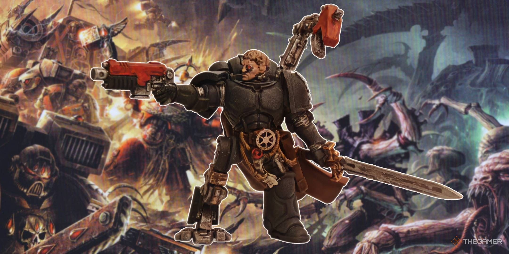 How To Convert The Warhammer 40K Blood Angels Captain Into Literally Any Other Chapter