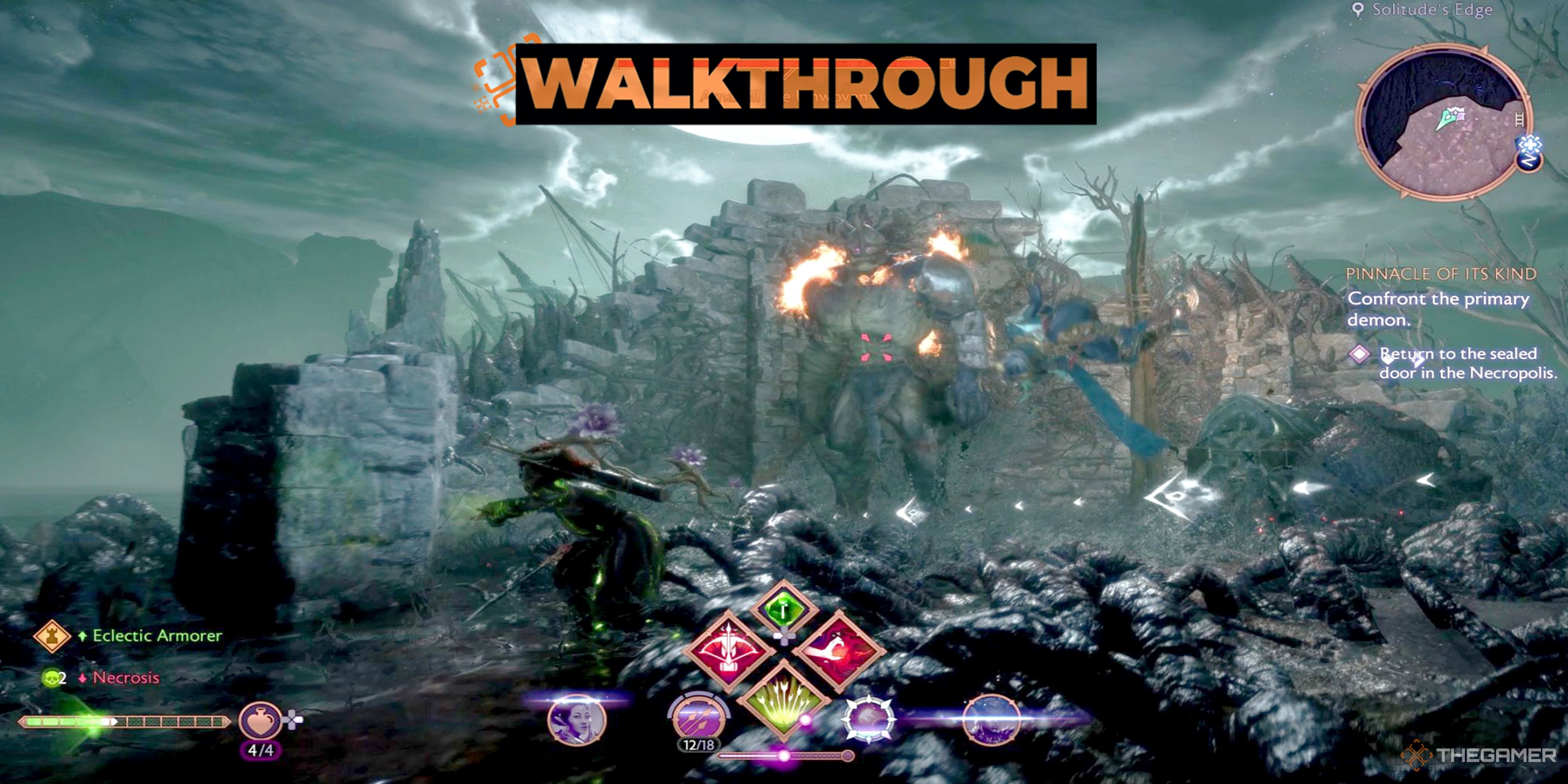 How To Finish Gate Of Pale Reflections In Dragon Age: The Veilguard