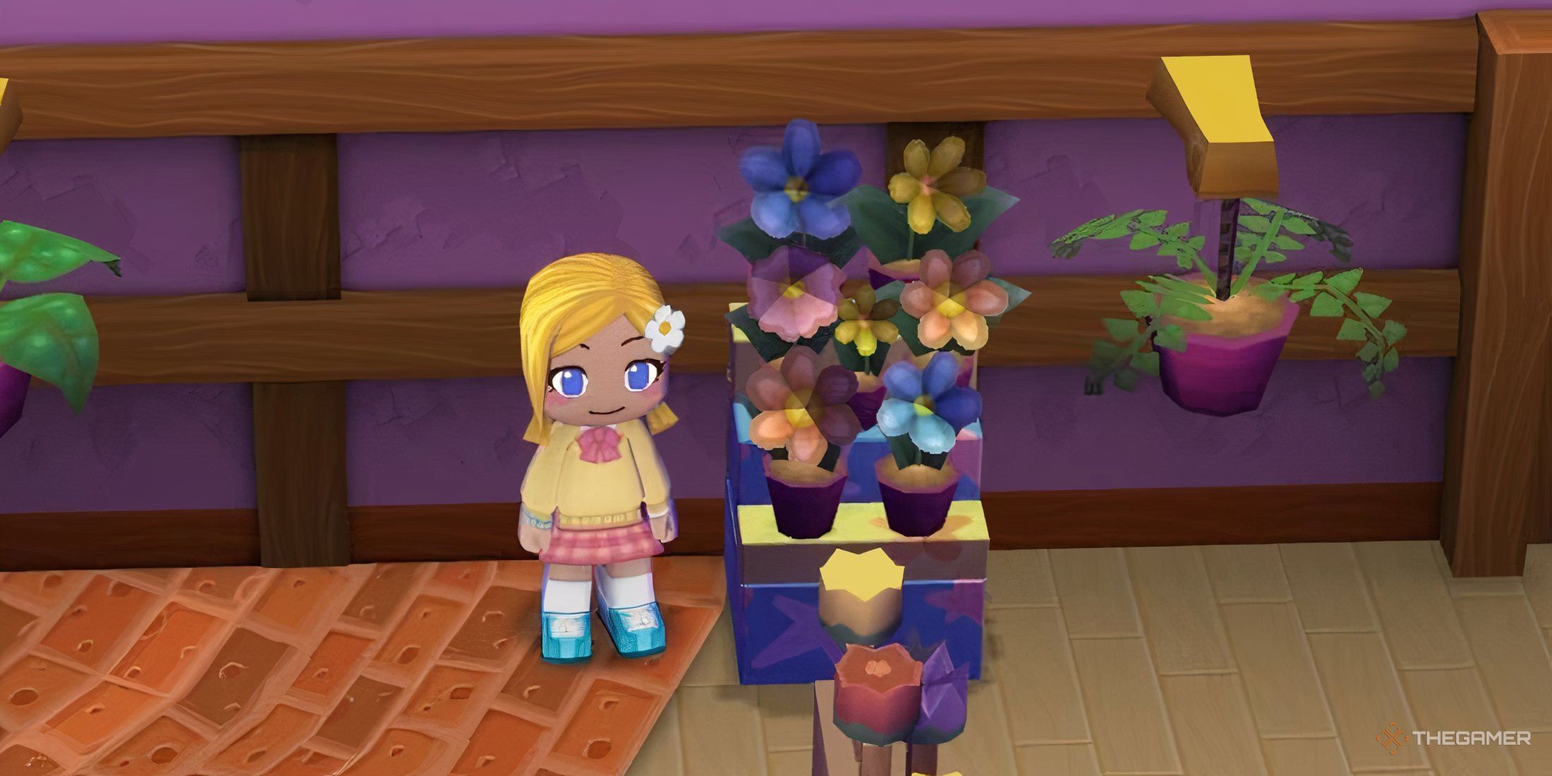 MySims: How To Build Poppy's Flower Stand