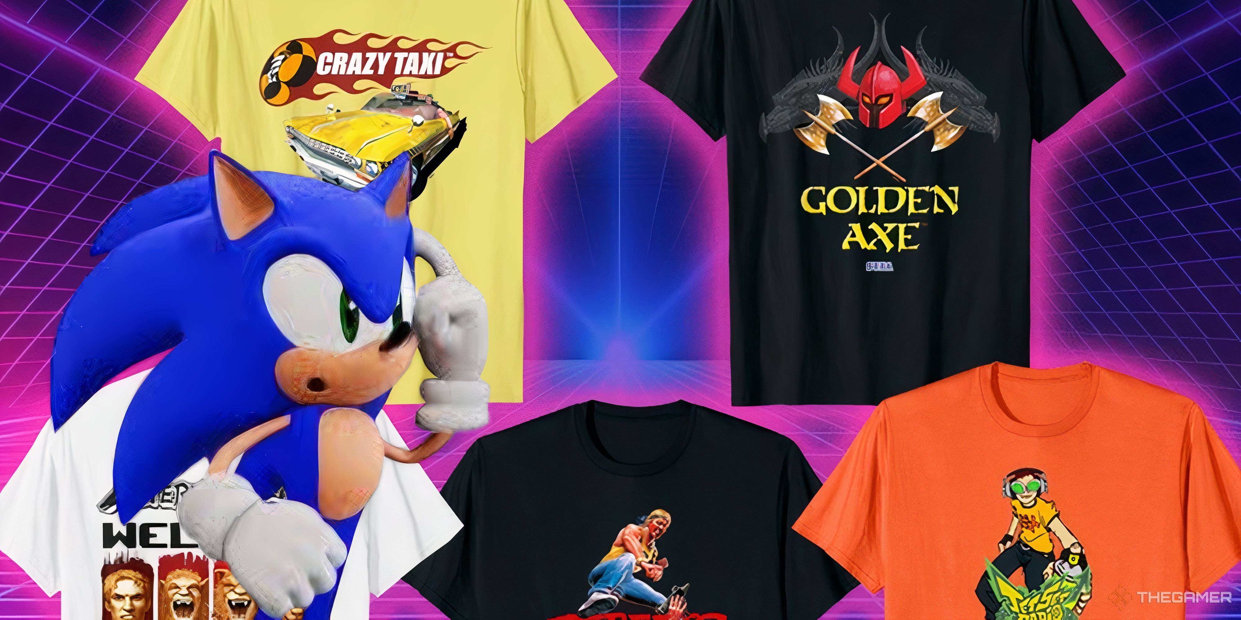 Sega's New Merch Range Is Almost Exclusively Made Up Of Games Getting Delisted