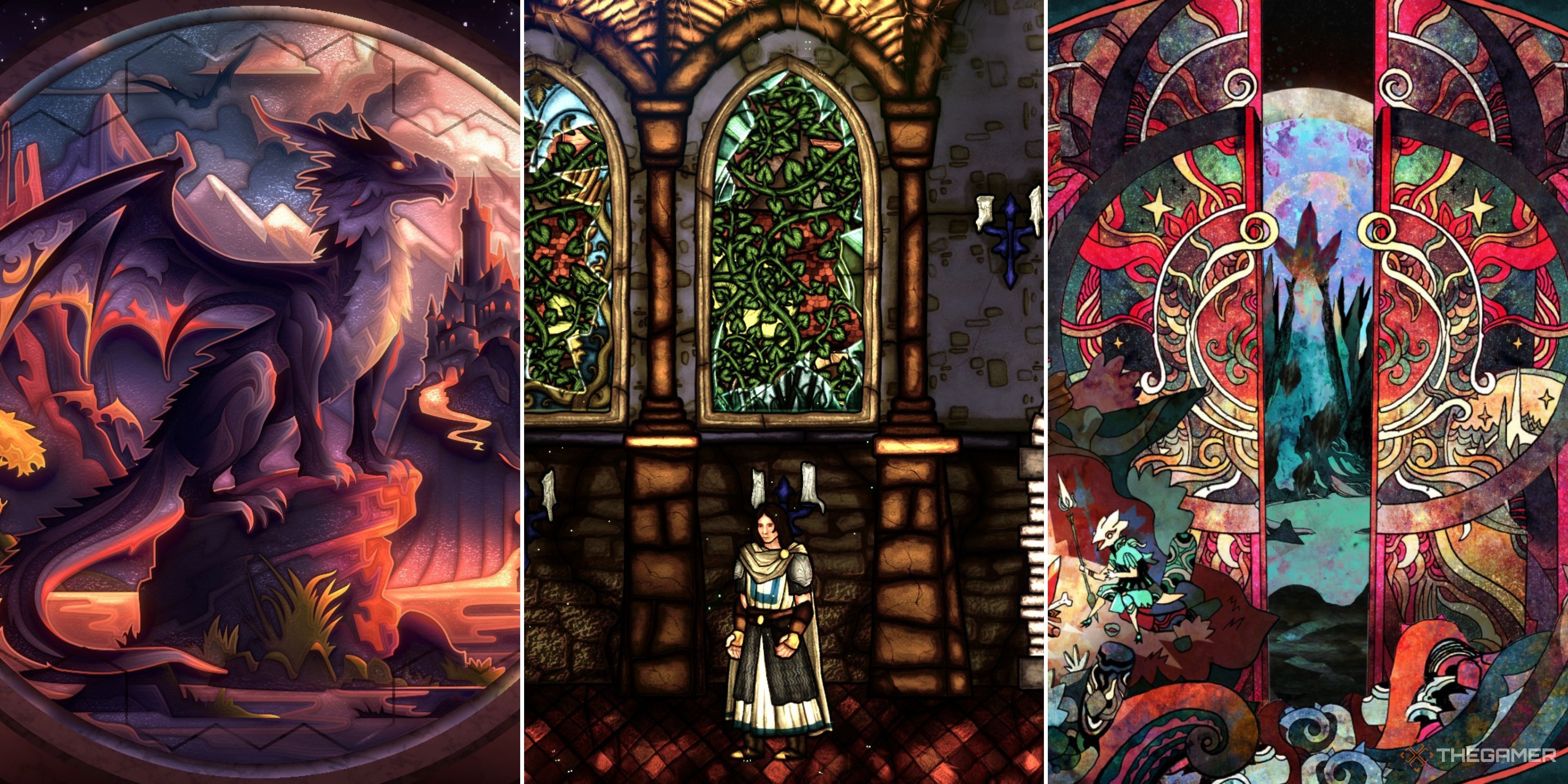 9 Games With Stained Glass Graphics, Ranked