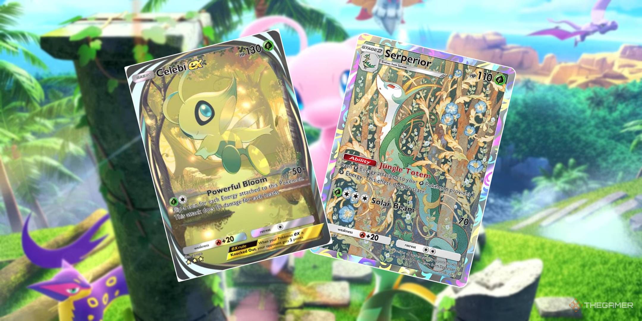 This Celebi Ex And Serperior Pokemon TCG Pocket Deck Is So Good I Almost Feel Bad