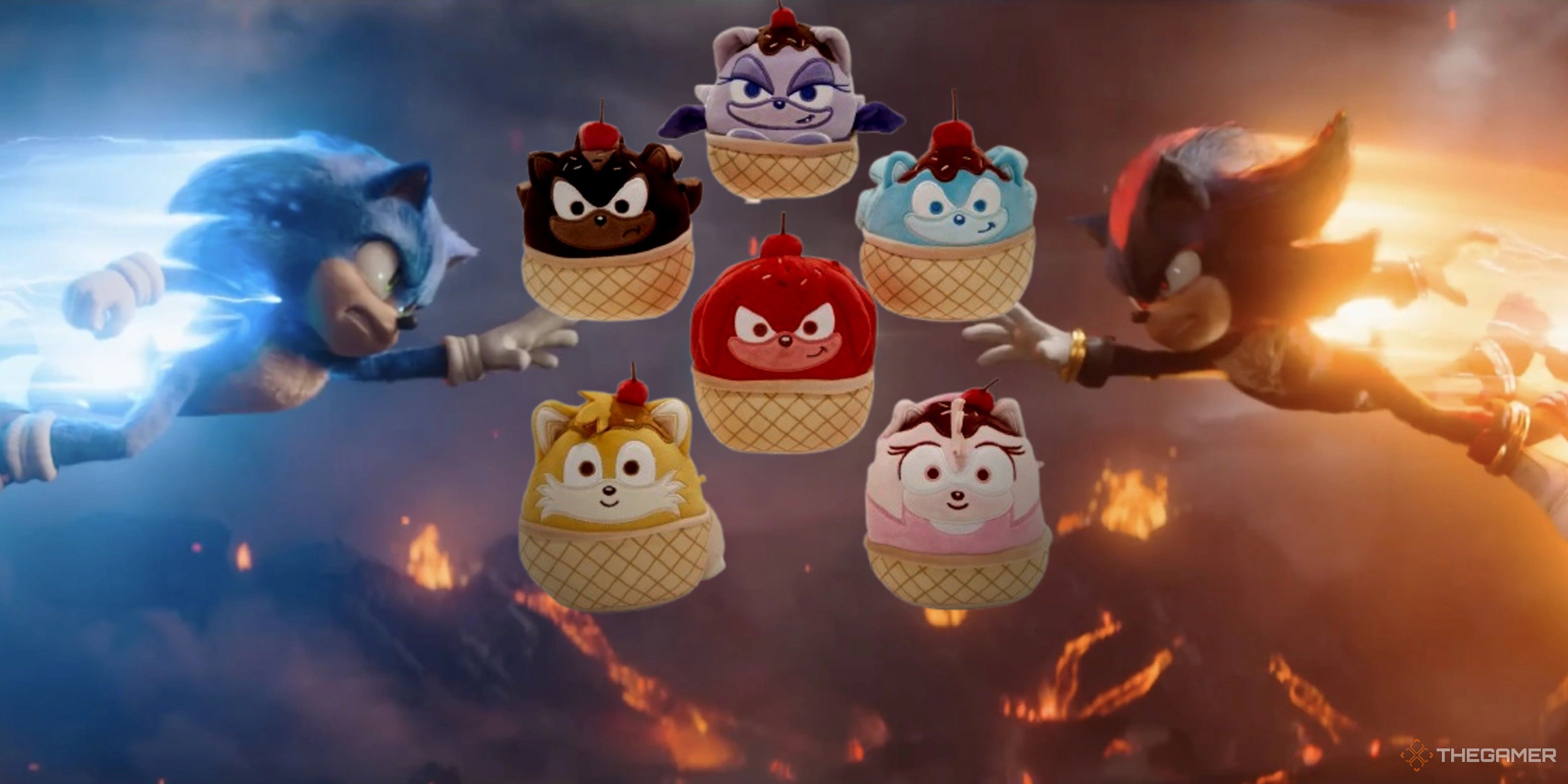 Sonic And His Friends Are Now Ice Cream-Scented Squishmallows