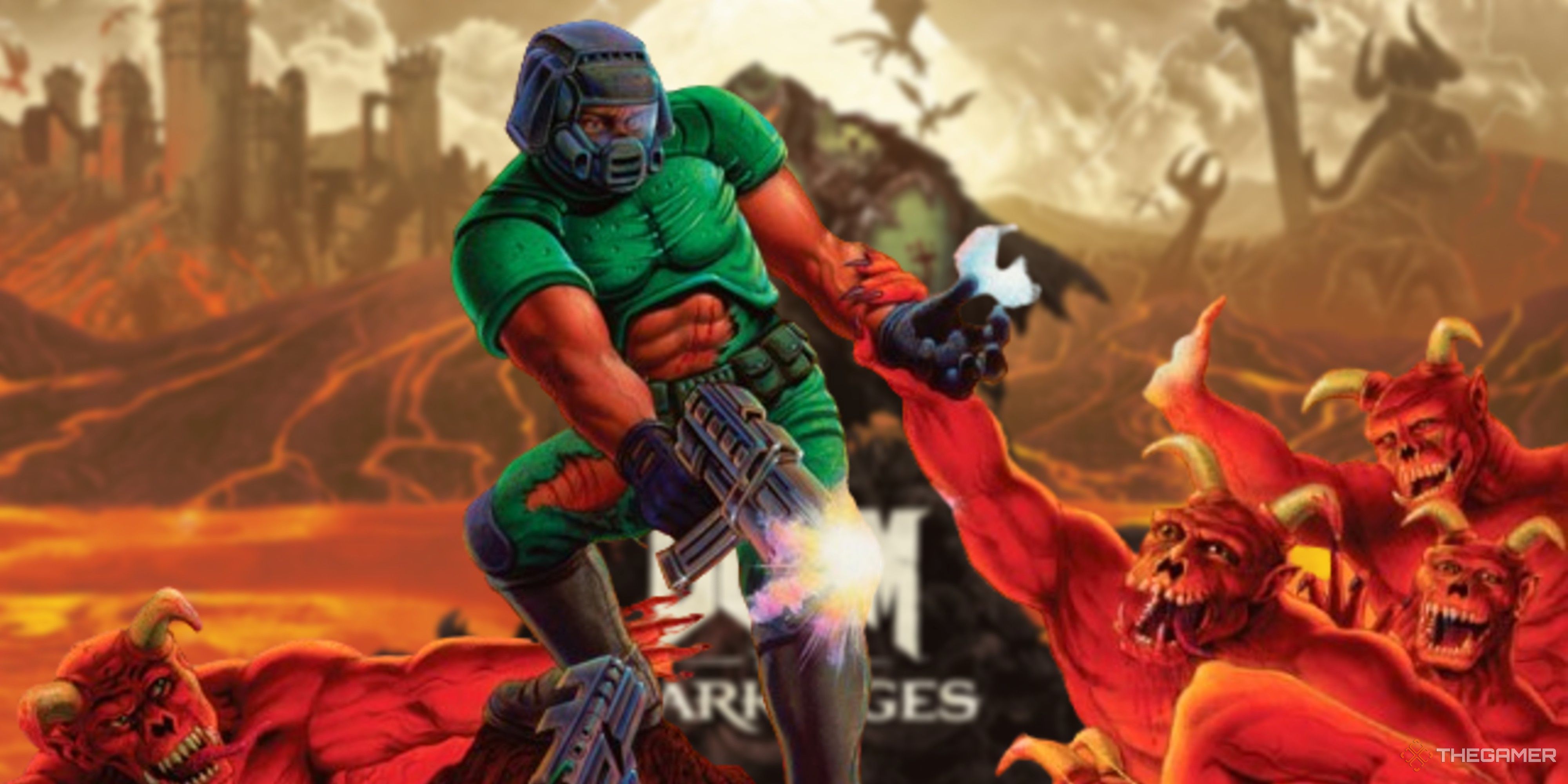 Someone Has Added Doom: The Dark Ages Weapons To OG Doom