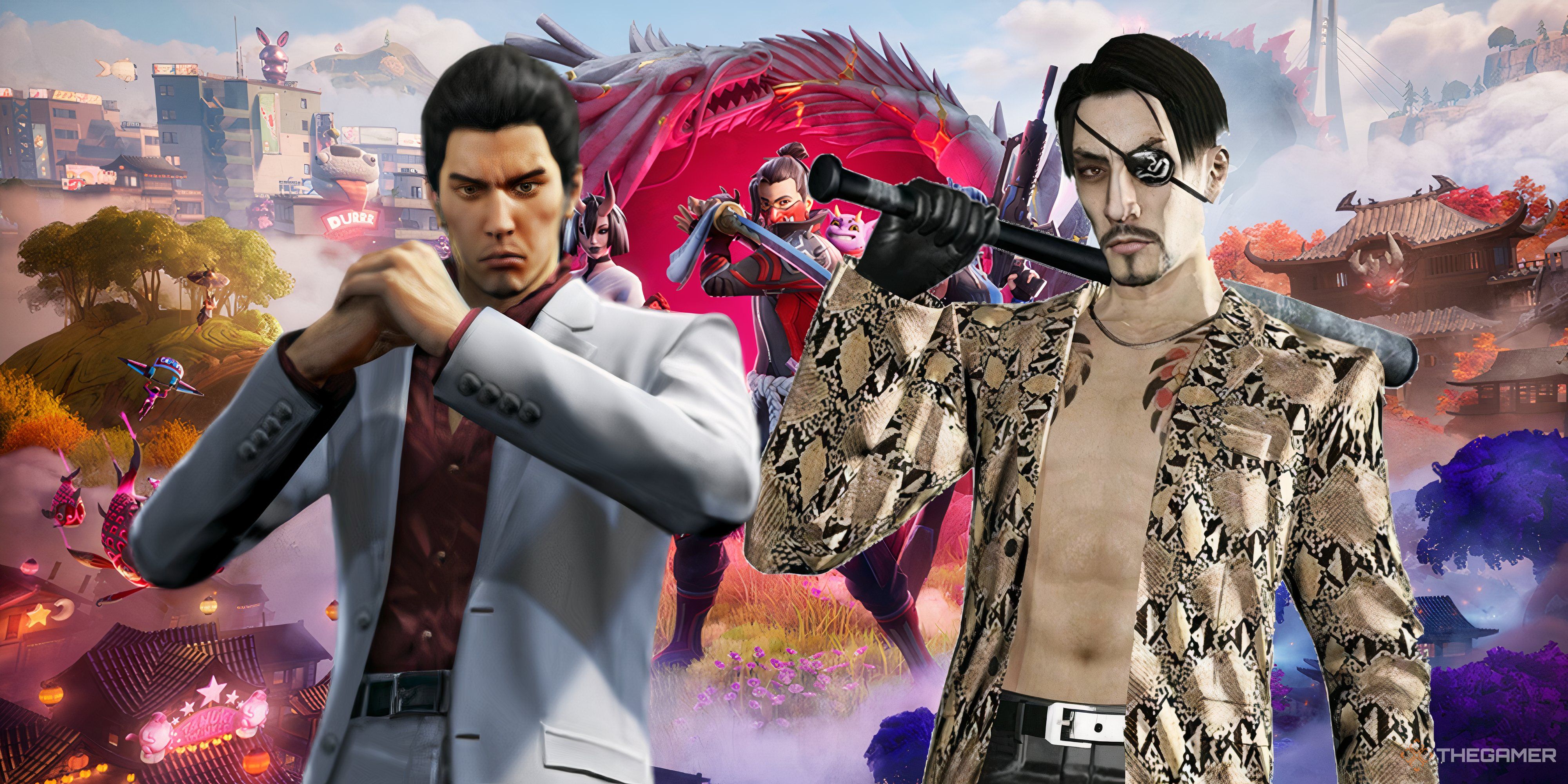 Yakuza's Kiryu And Majima Are Coming To Fortnite According To New Leak