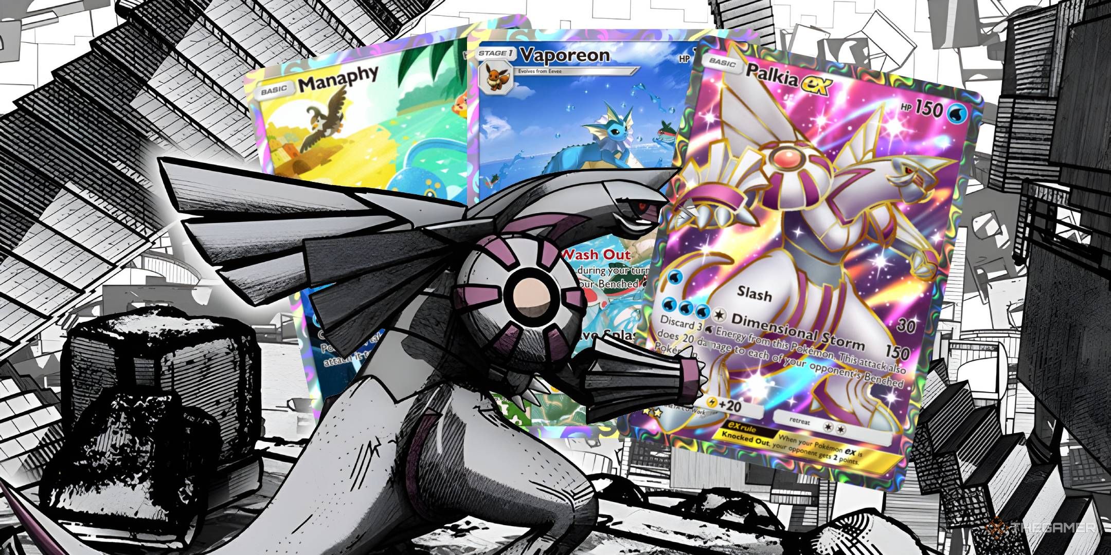 Pokemon Pocket: Palkia ex Vaporeon Deck Guide