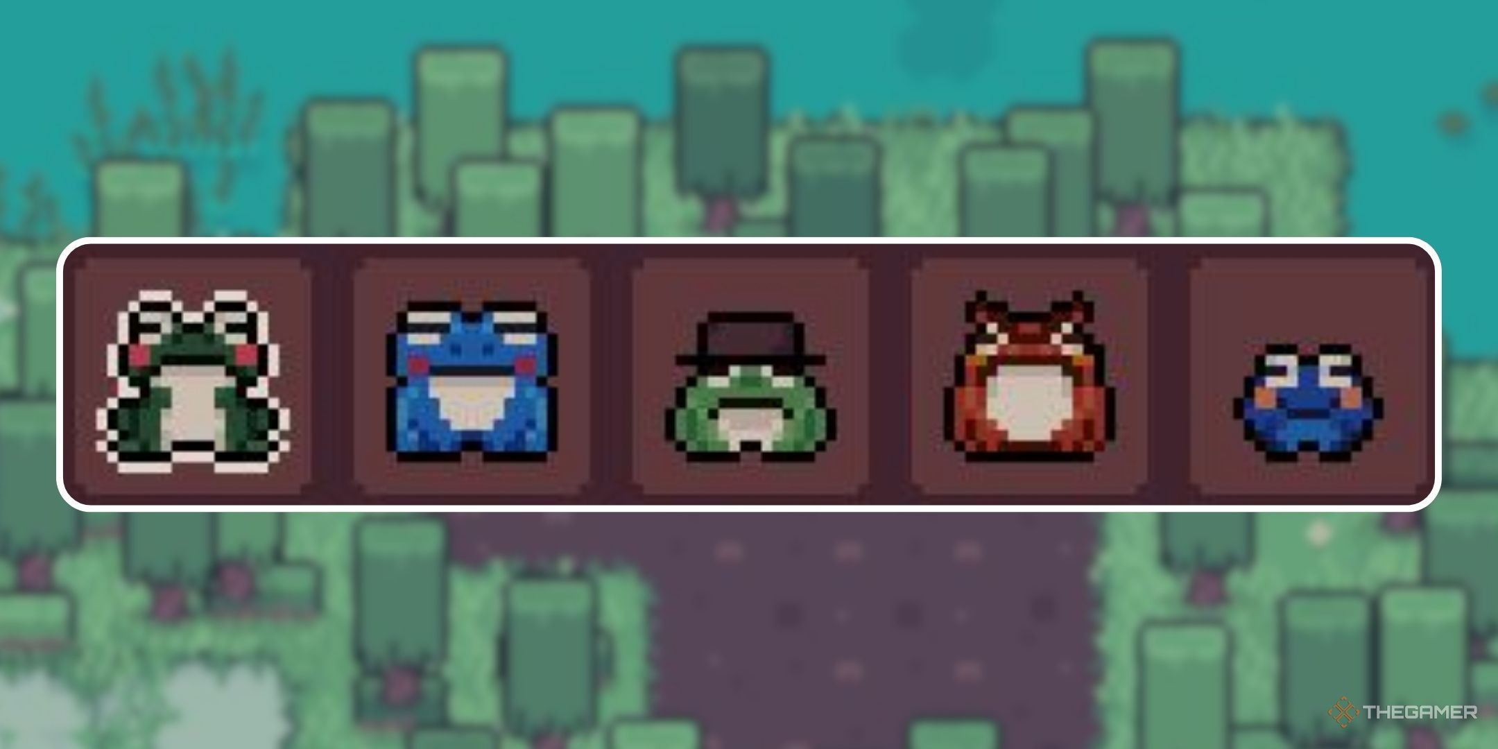 Mudborne: Complete Frog List