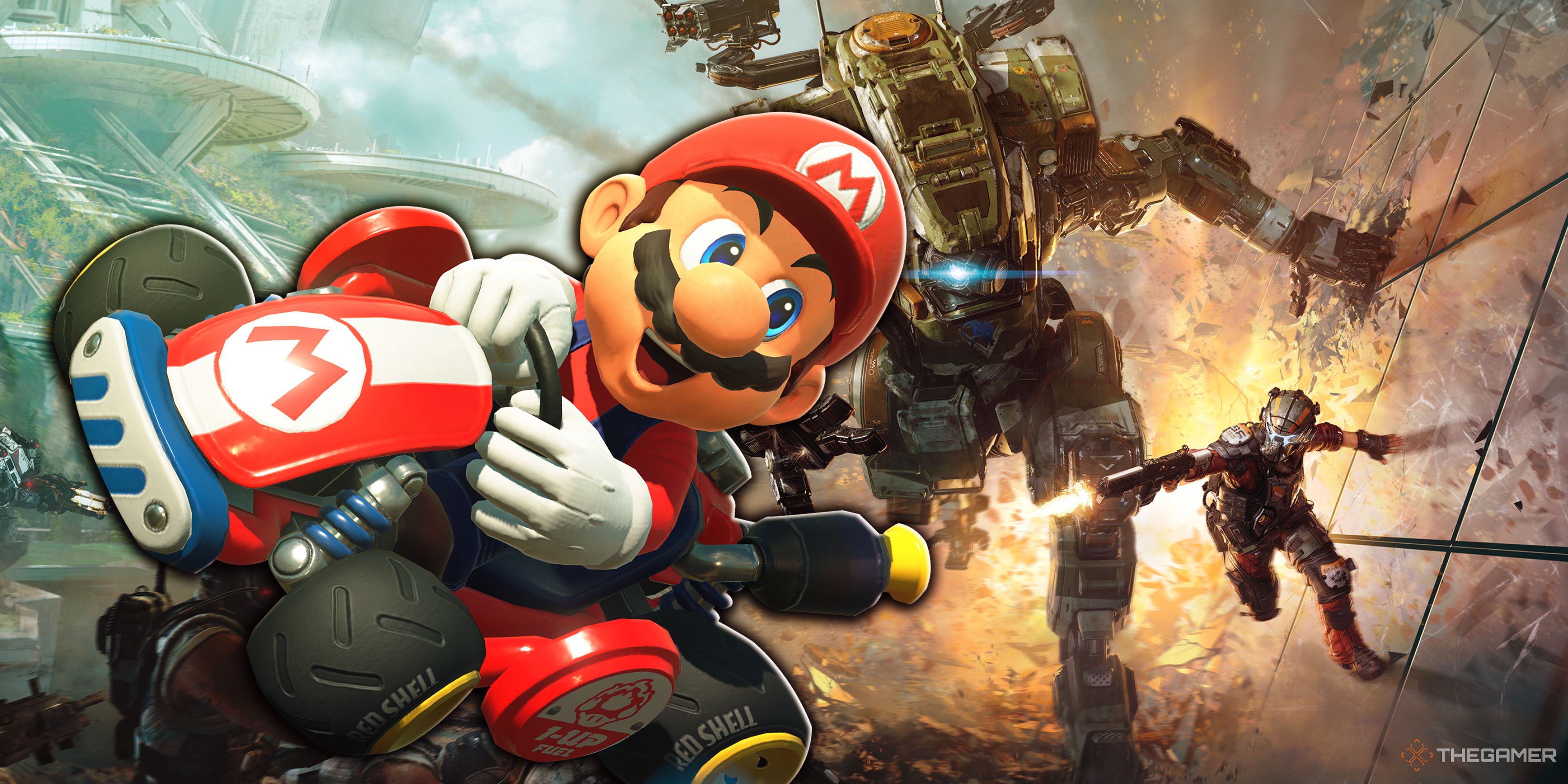 I Can’t Believe They Turned Mario Kart Into Titanfall