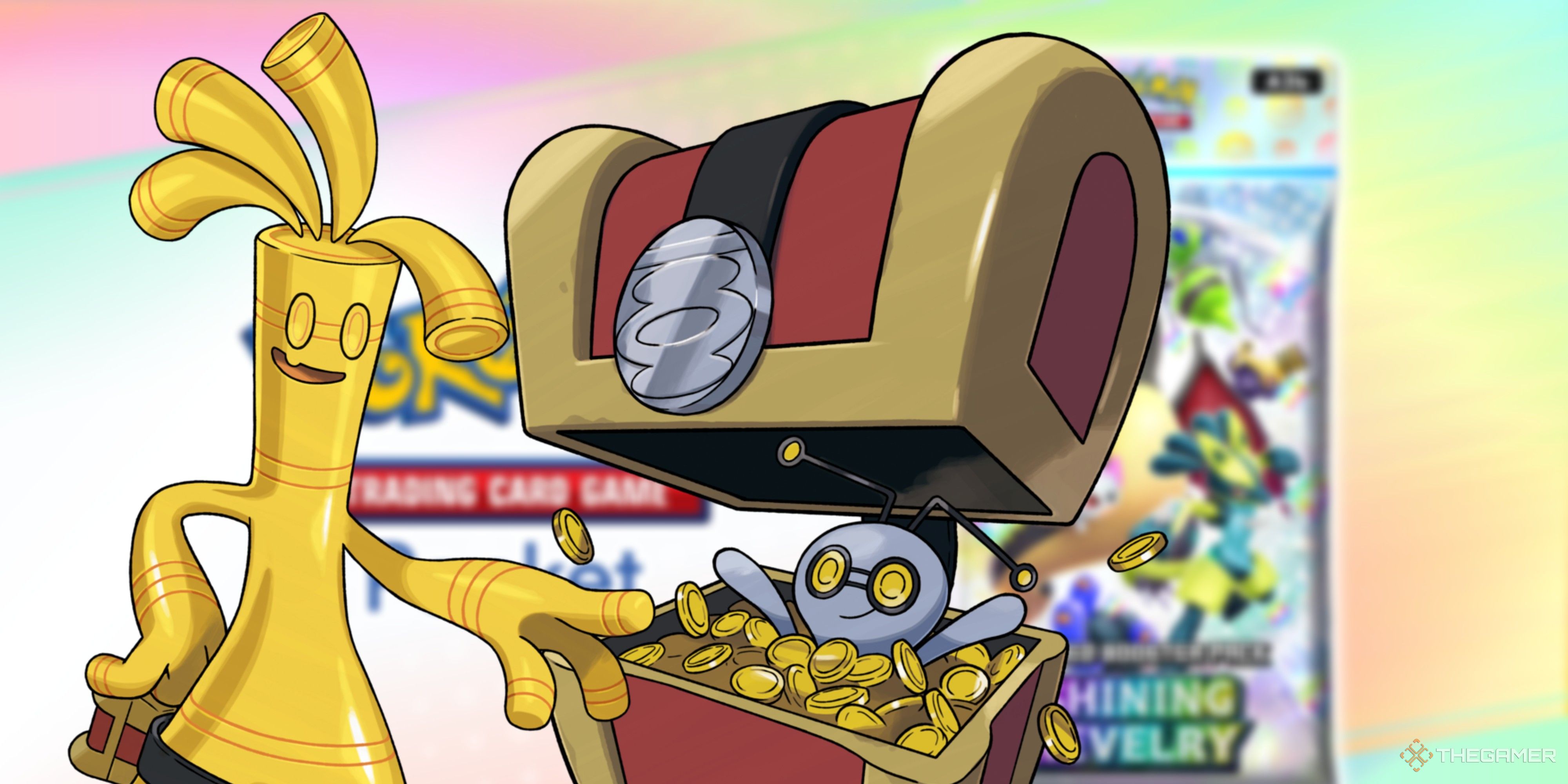 Pokemon TCG Pocket Has A Secret Gholdengo Emblem