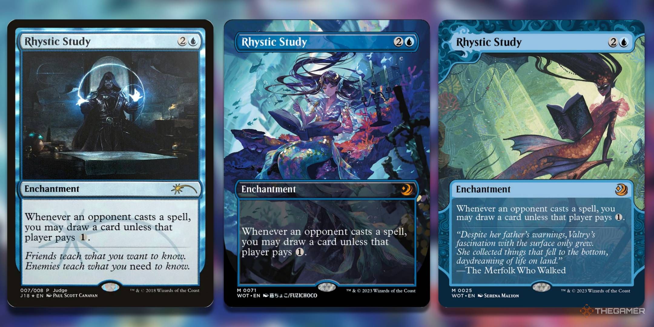 Magic: The Gathering - The Most Valuable Rhystic Study Cards