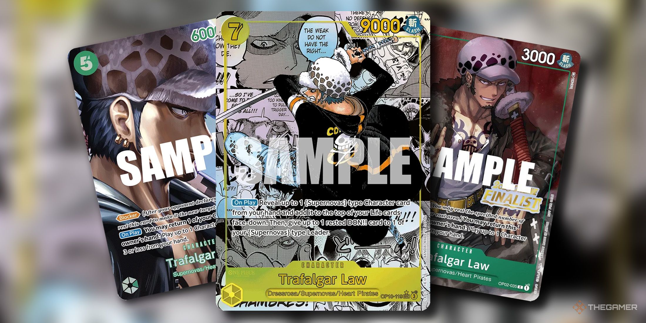 One Piece Card Game: The 8 Most Valuable Trafalgar Law Cards