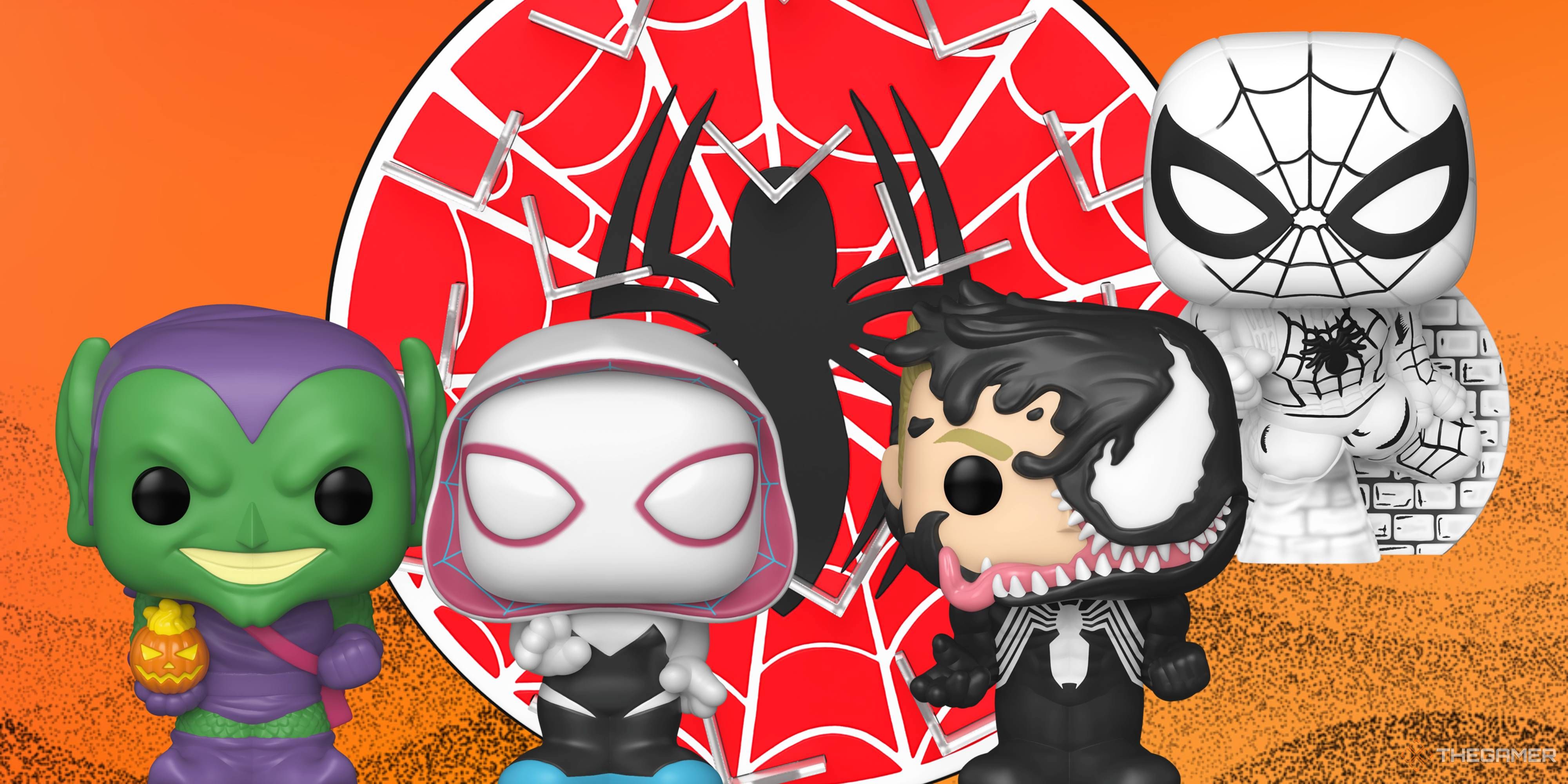 Spider-Man's First Bitty Pops Include Miles, Gwen, Venom, And 14 Other Iconic Characters