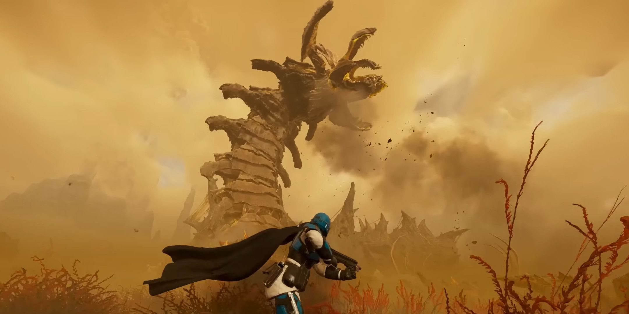 Helldivers 2's Latest Update Snuck In An Absolutely Gigantic Terminid, And Players Are Panicking