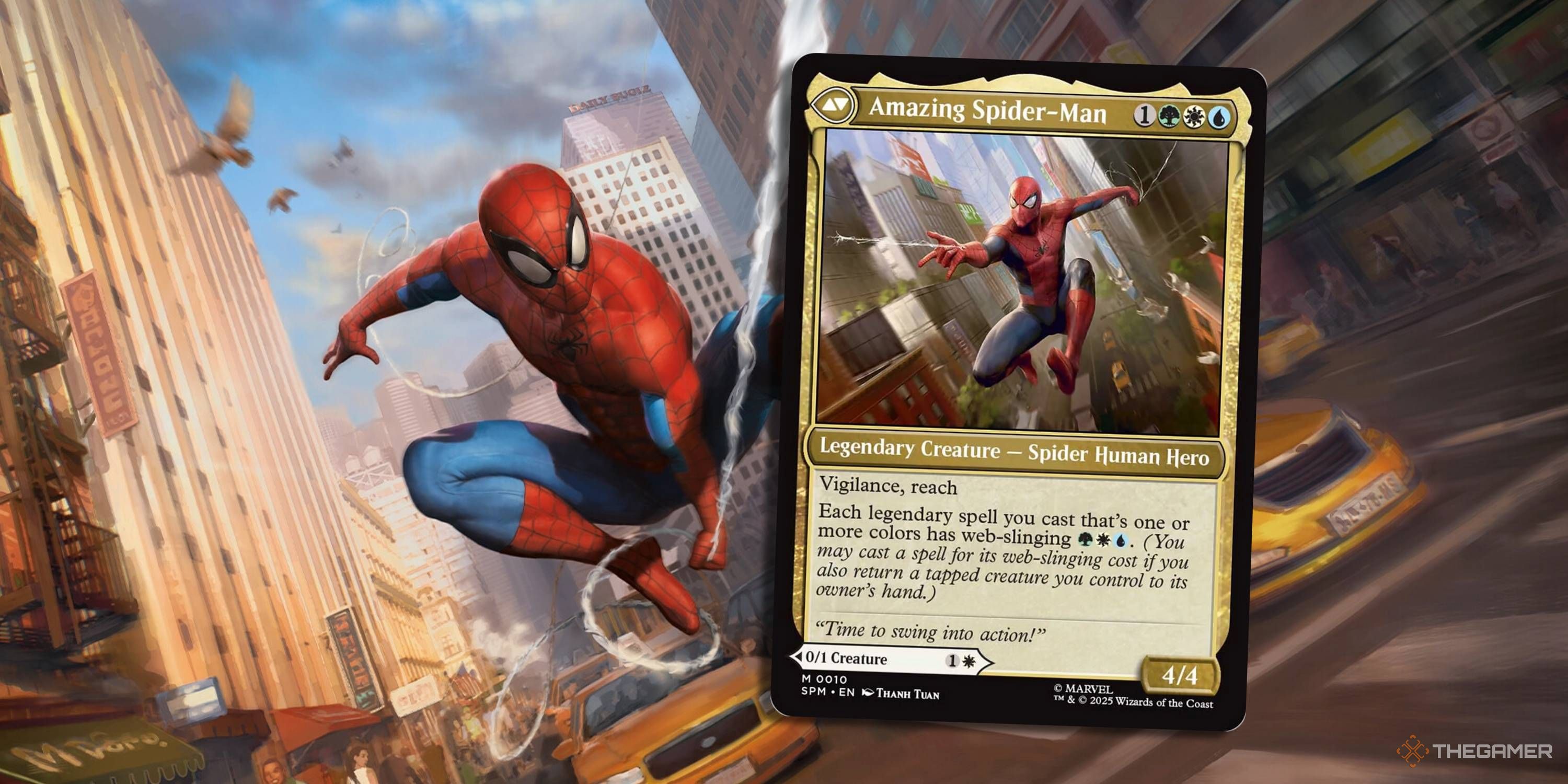 Magic: The Gathering - Web-Slinging, Explained
