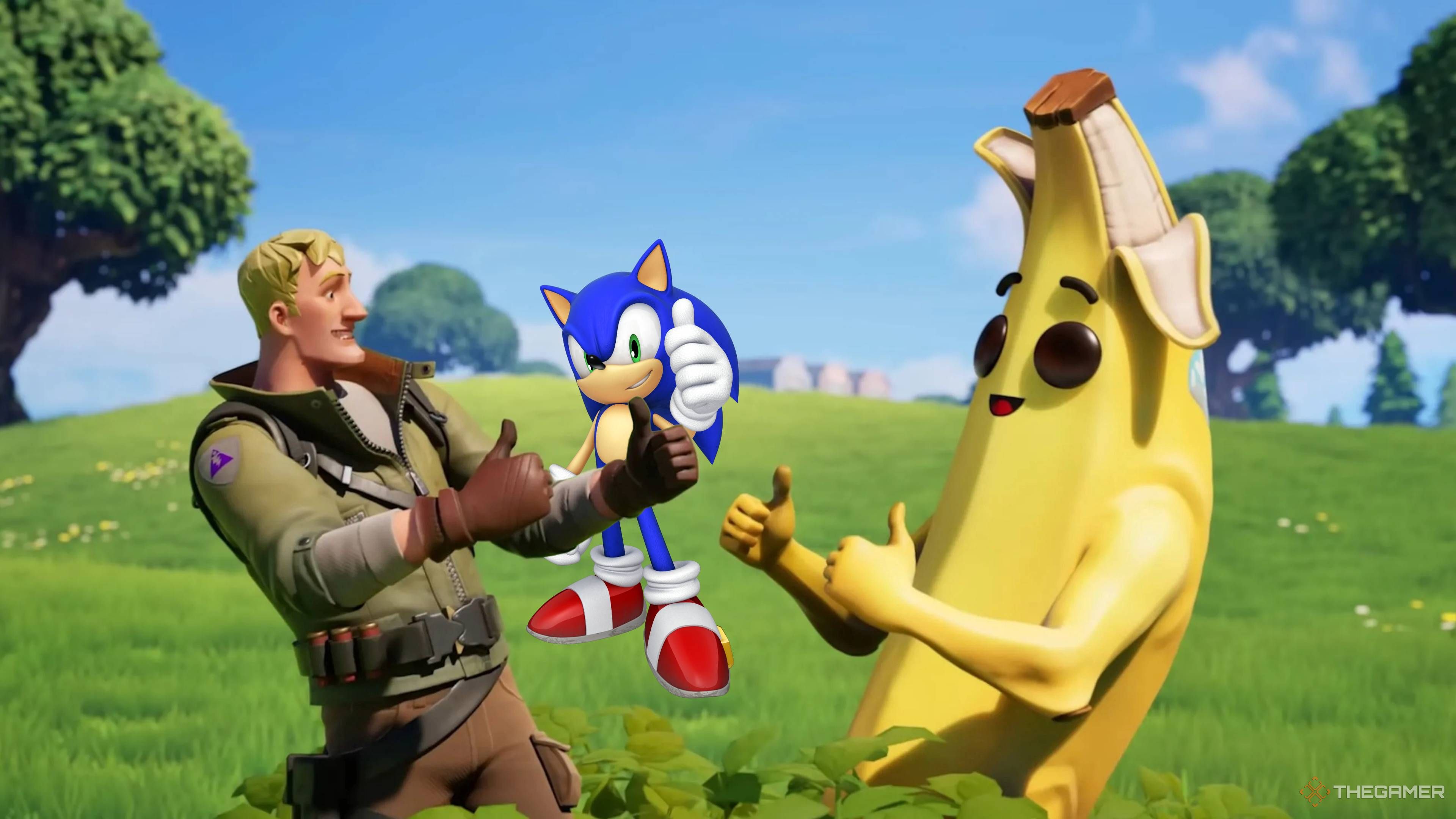 Sonic Might Finally Be Getting A Gun As It Looks Like There Are Plans To Bring The Blue Blur To Fortnite