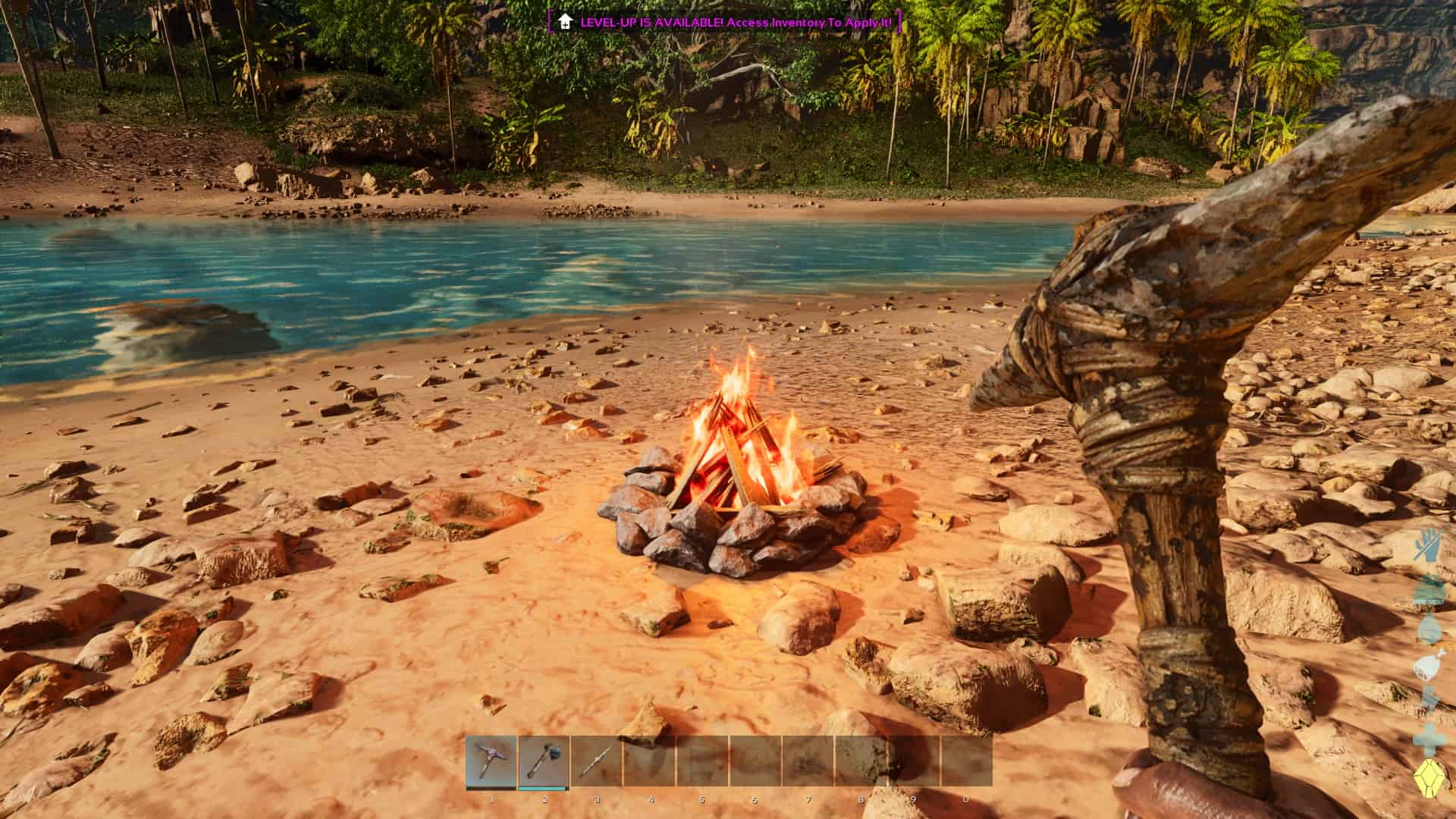 How to light campfire in ARK Survival Ascended