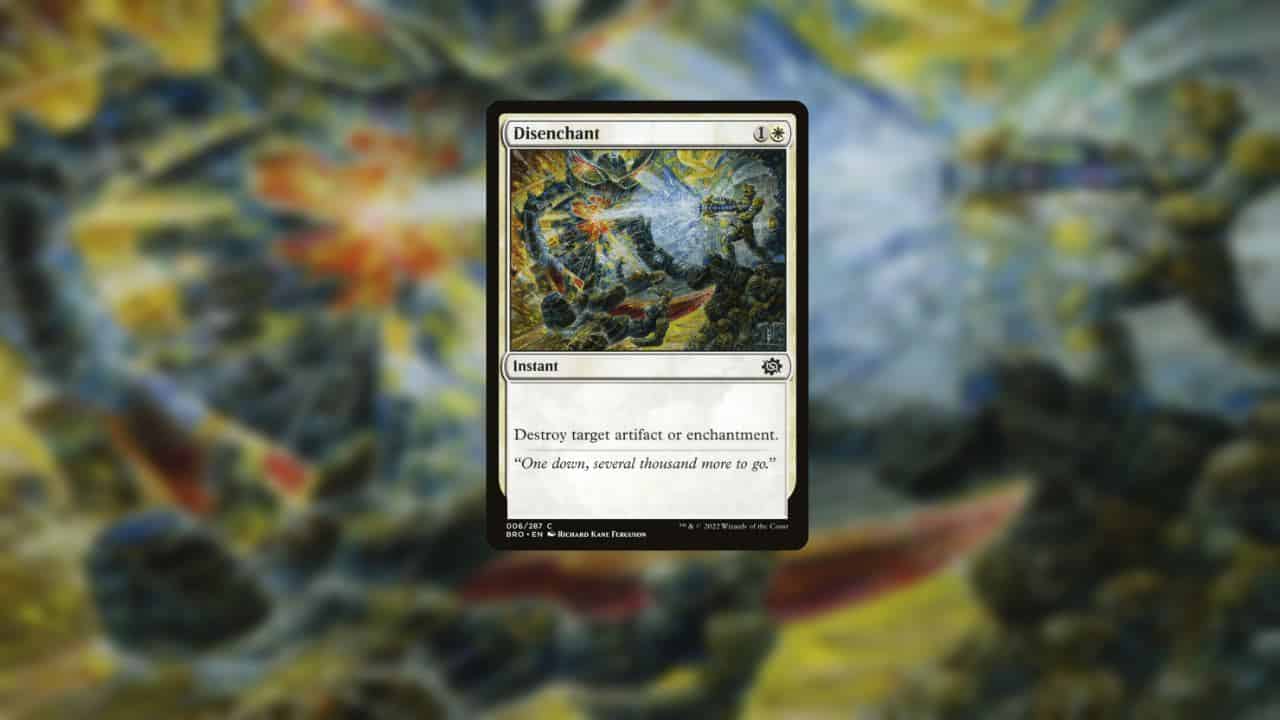 How to get rid of enchantments in MTG