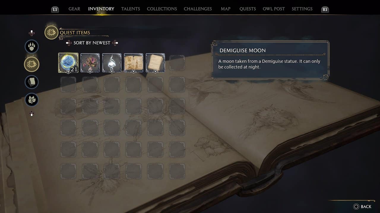 Hogwarts Legacy - The Highlands Demiguise Statue locations