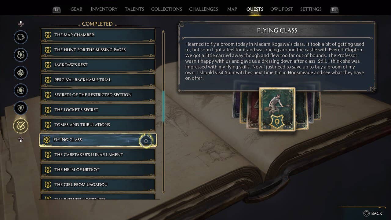 Hogwarts Legacy quest list - all main story and side quests