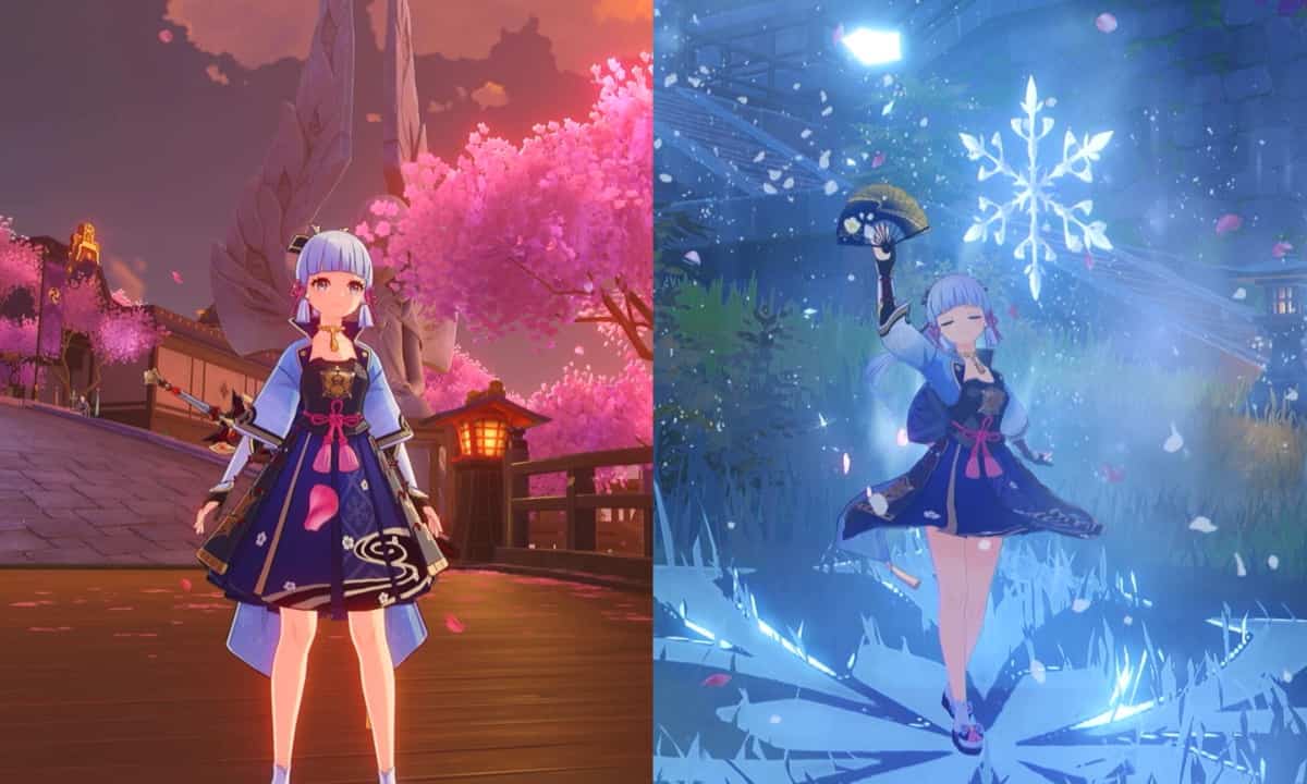Genshin Impact - Ayaka best builds and weapons to use