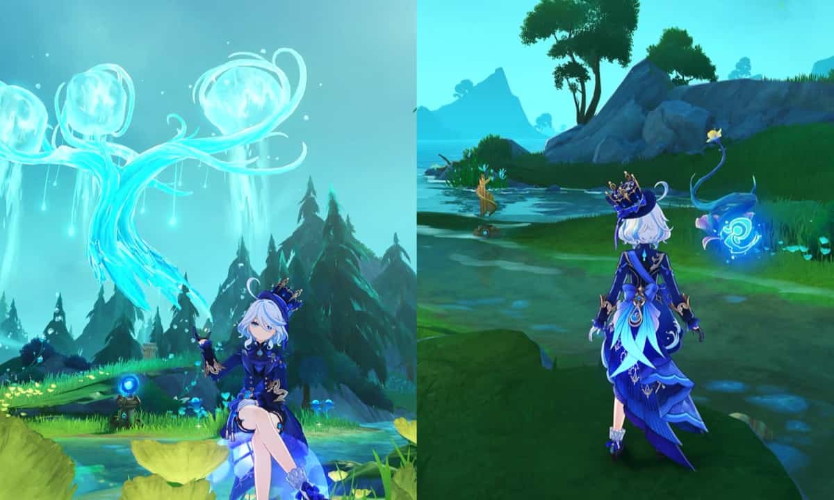 Genshin Impact - all Foggy Forest Path bubble puzzle solutions in Wild Fairy of Erinnyes