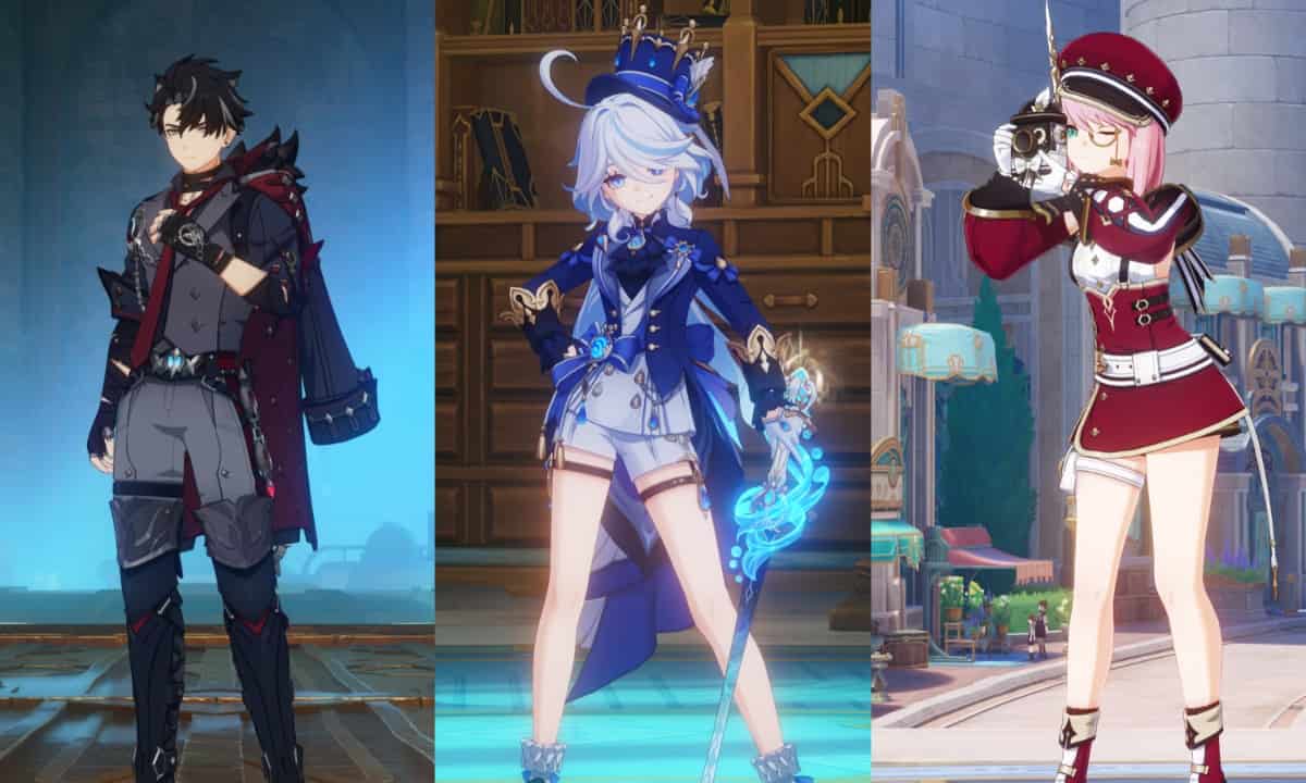 Genshin Impact - every playable character