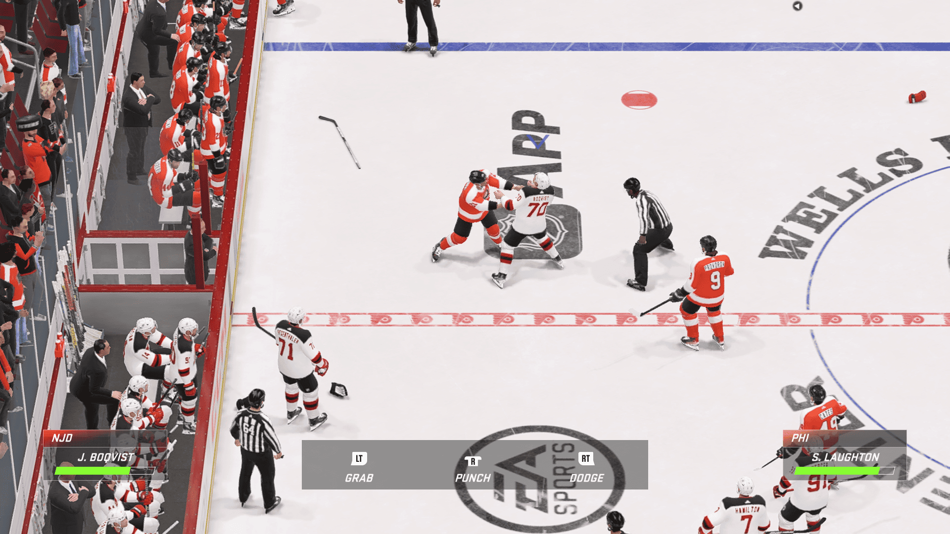 NHL 24 - How to fight