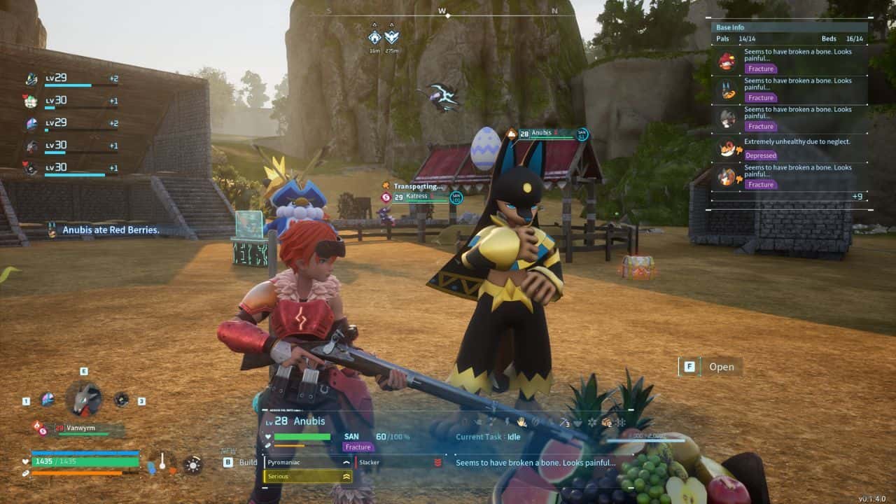 Palworld how to get Anubis - Breed methods and spawn location for Alpha Pal