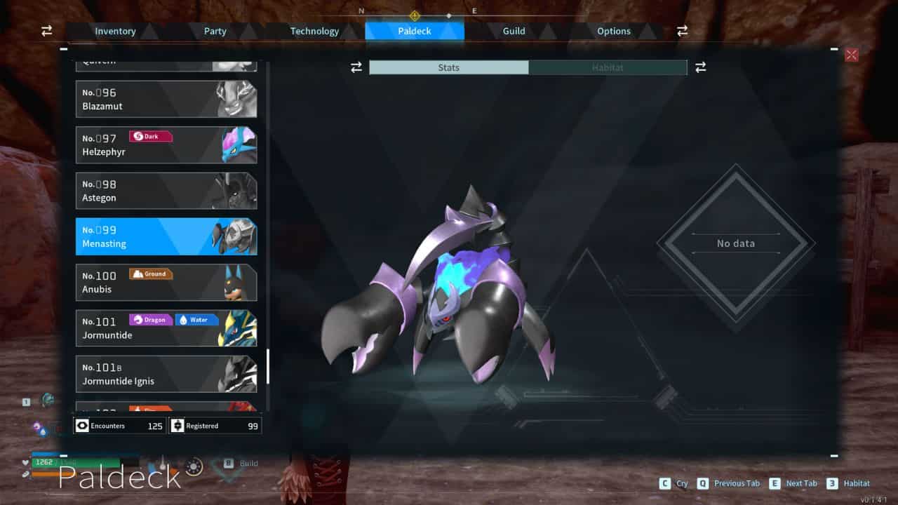 Menasting Palworld - Where to catch Menasting, spawn location, weaknesses, item drops, and breeding combinations
