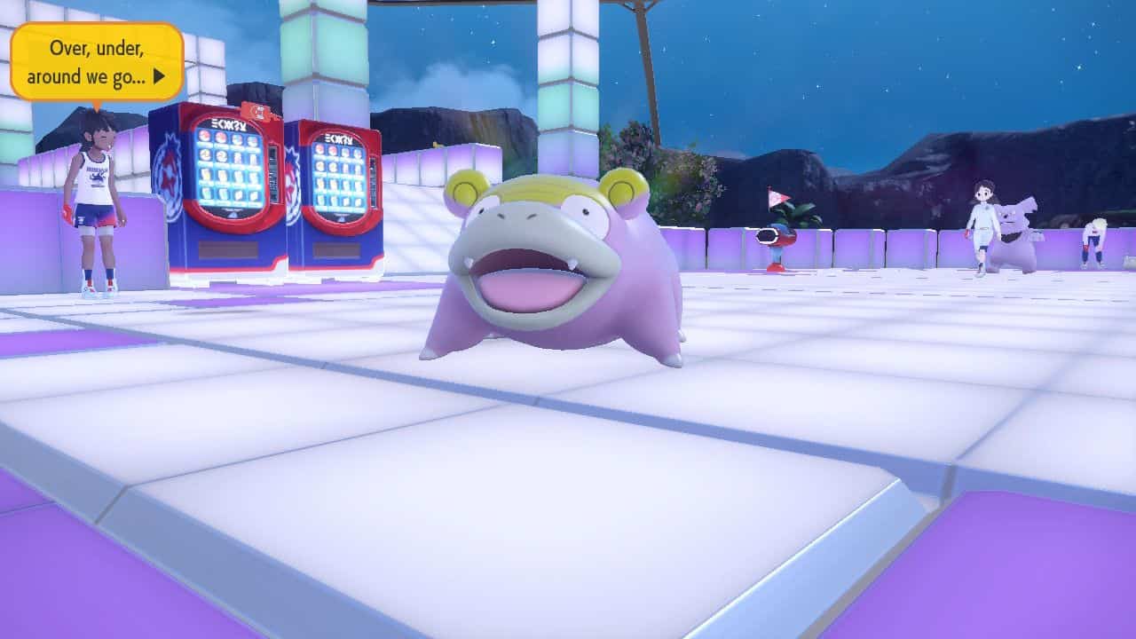 How to evolve Galarian Slowpoke into Galarian Slowbro and Galarian Slowking in Pokemon Indigo Disk