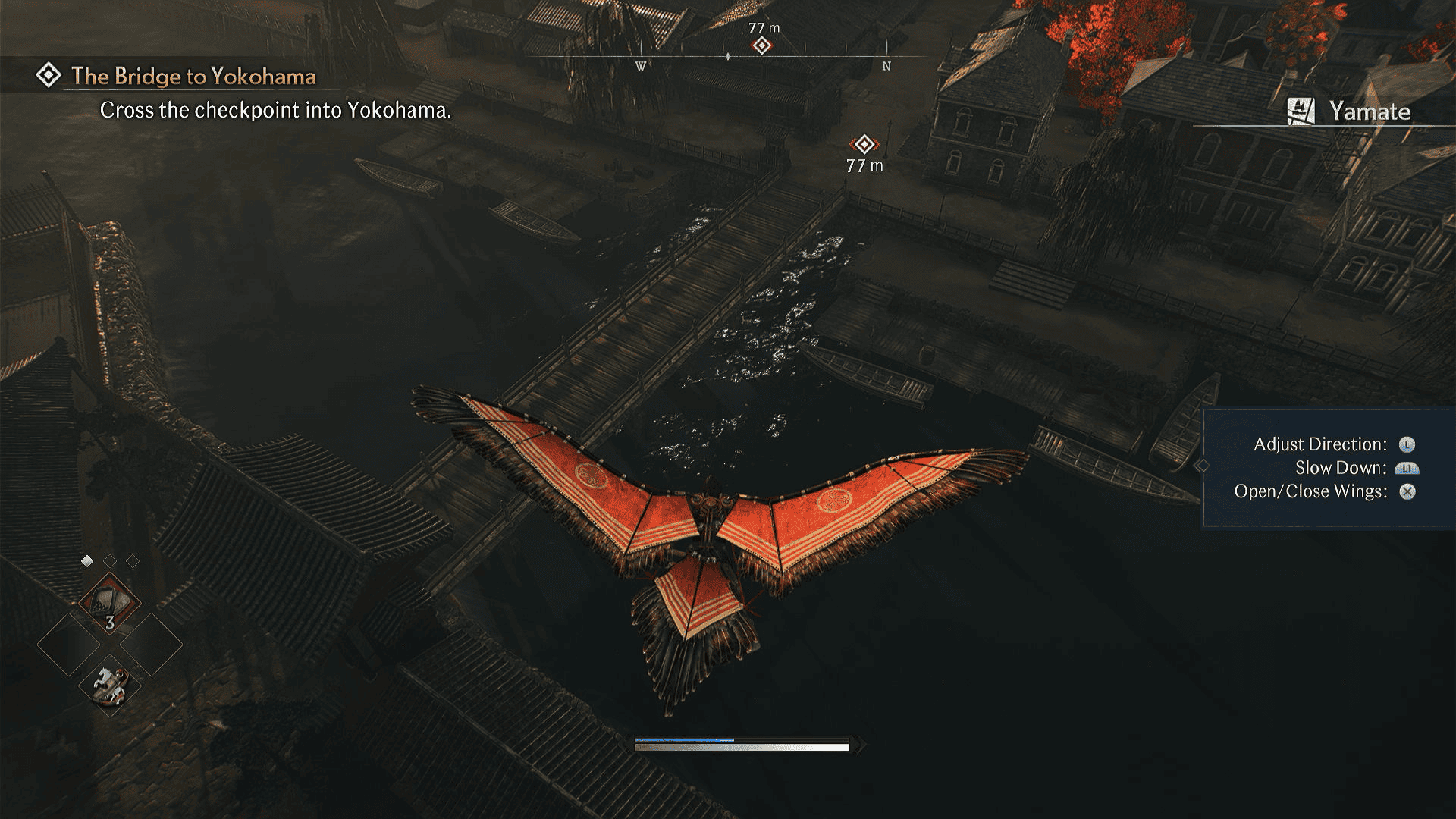 Rise of the Ronin - how to get the Glider and upgrade it